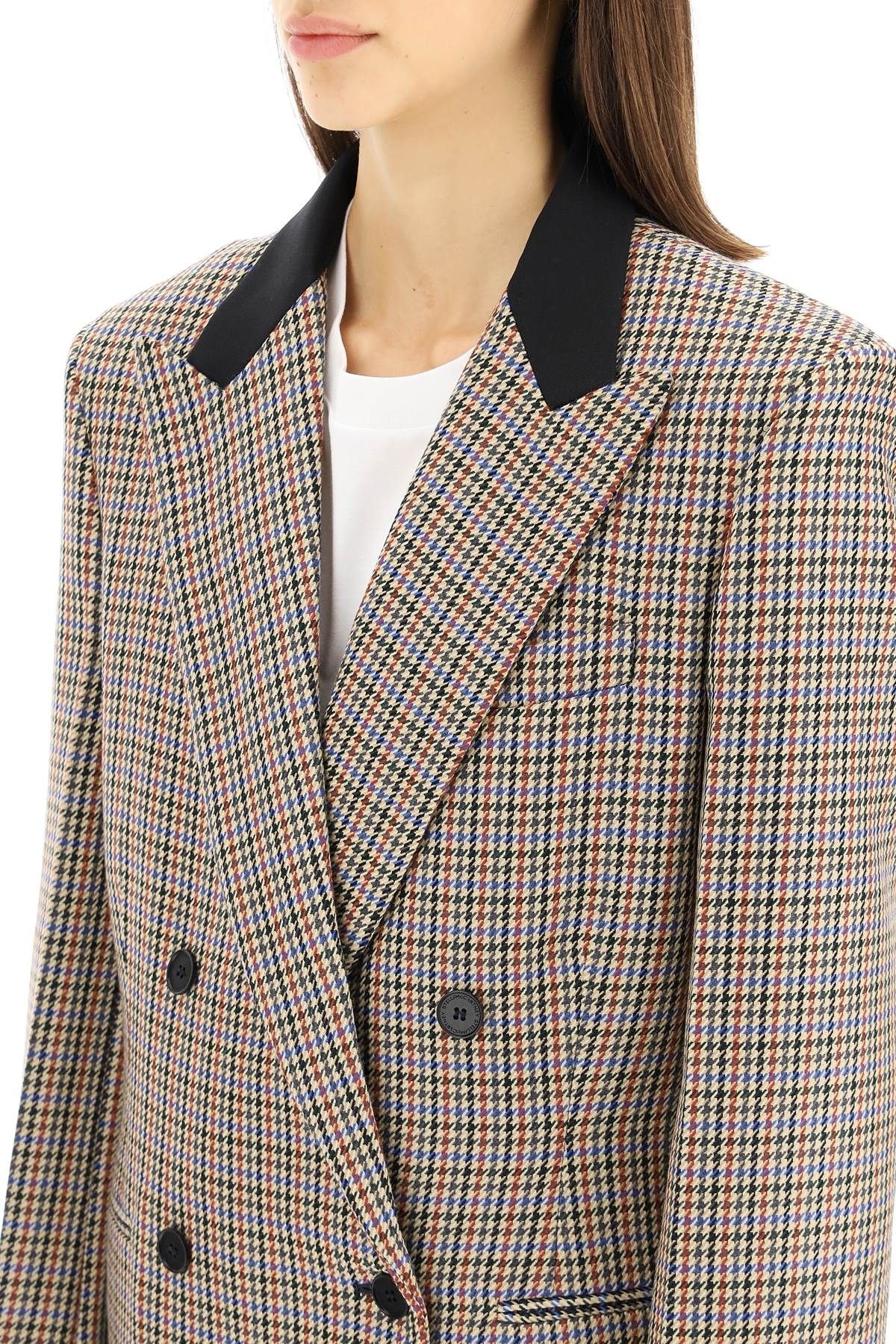 MEYA JACKET IN HOUNDSTOOTH WOOL - 5