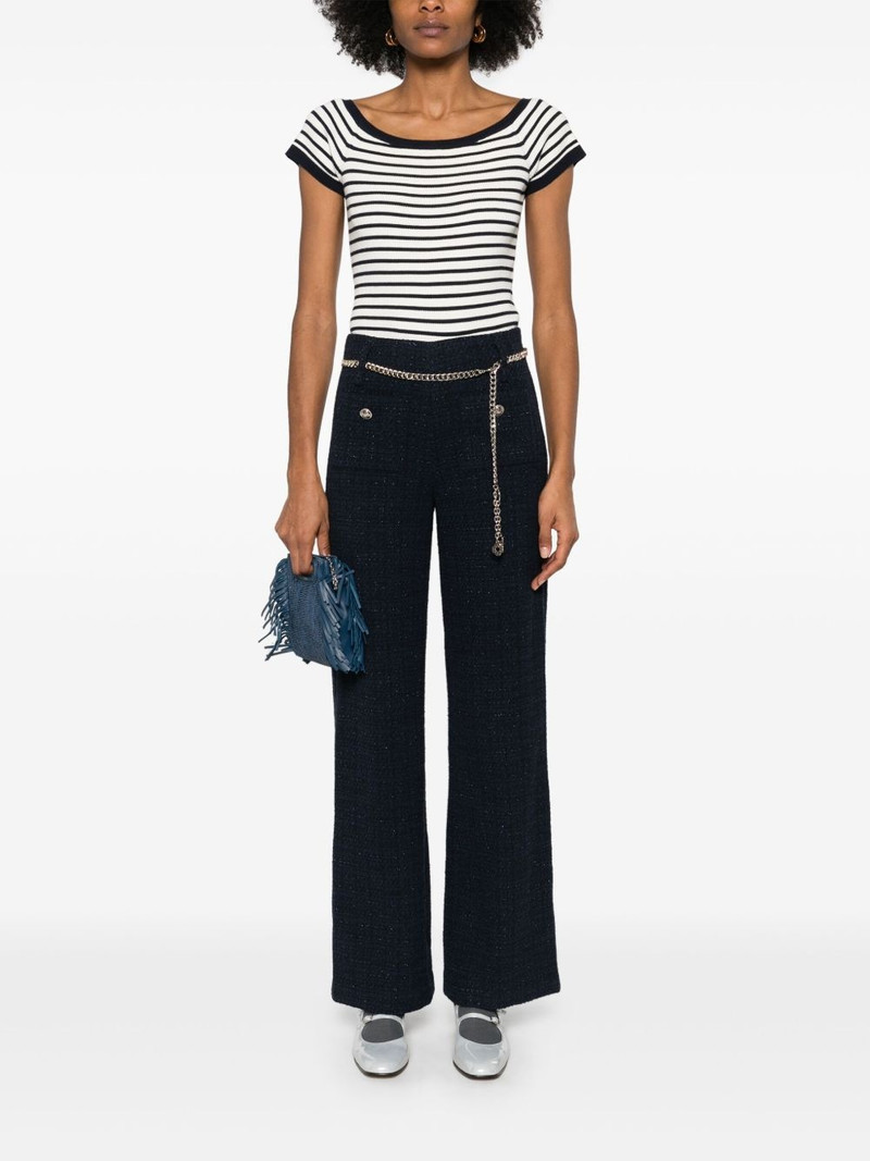 maje chain-belt trousers outlook