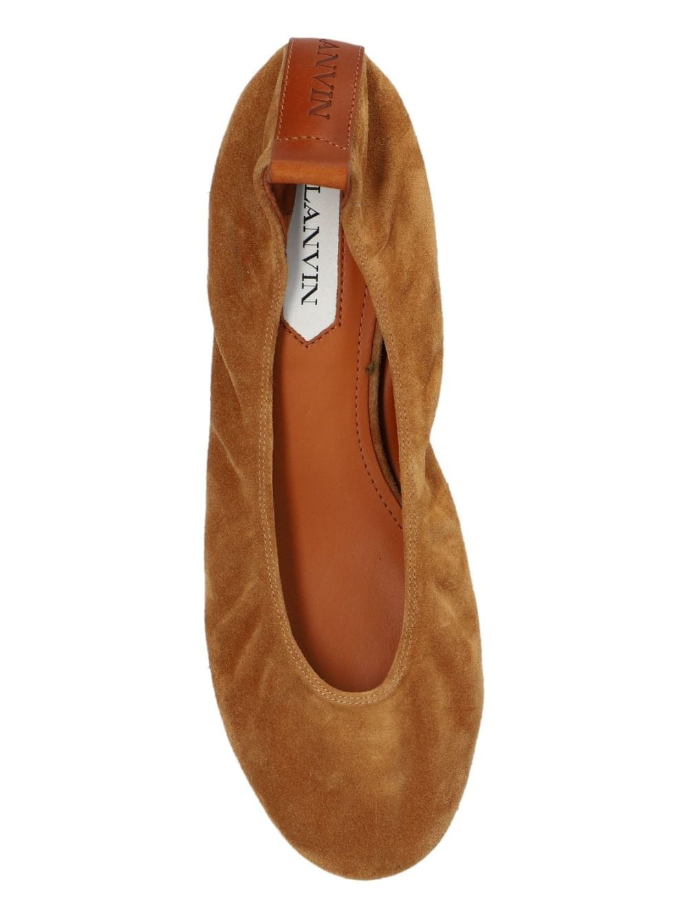 leather ballerina shoes - 6