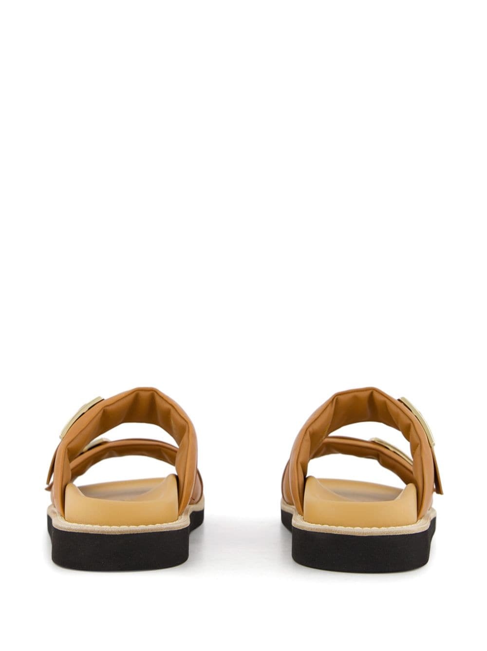 double-buckle sandals - 3