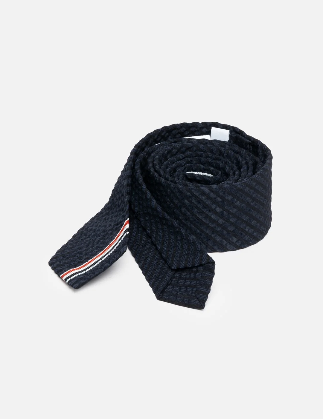 WOOL SEERSUCKER RWB TIE - 1