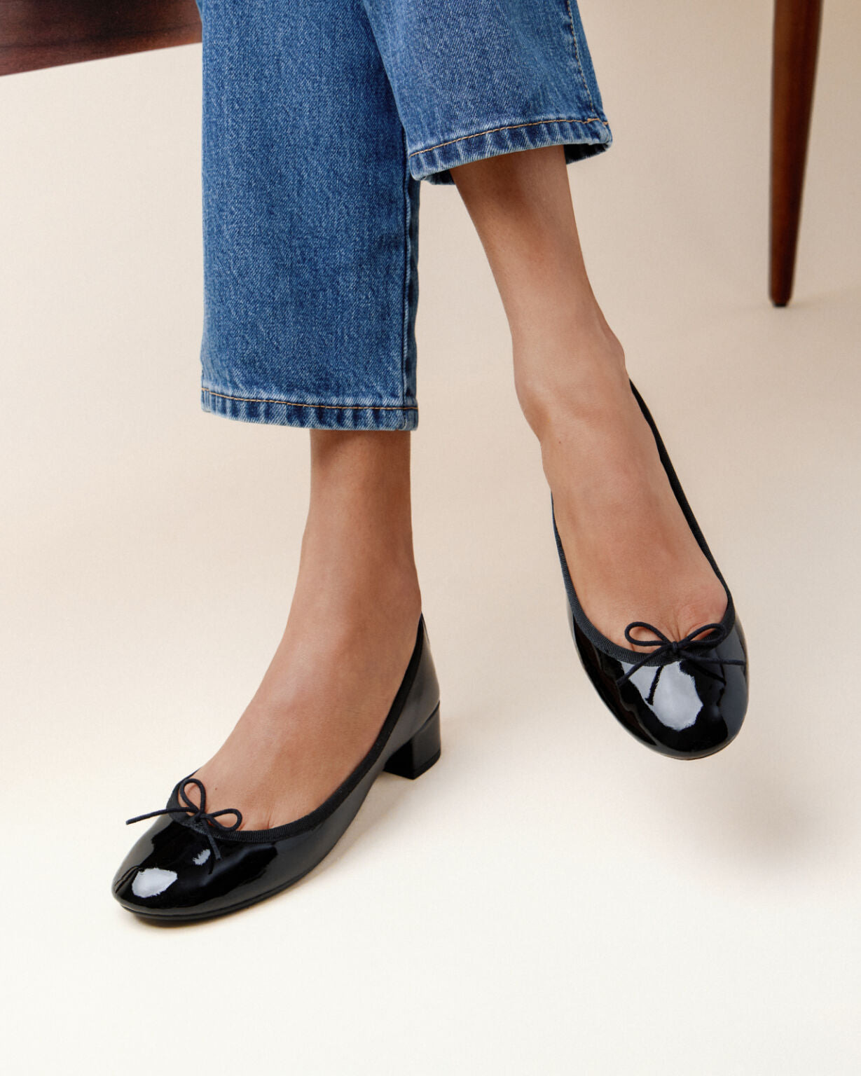 CAMILLE SOLE RUBBER BALLERINAS - 2