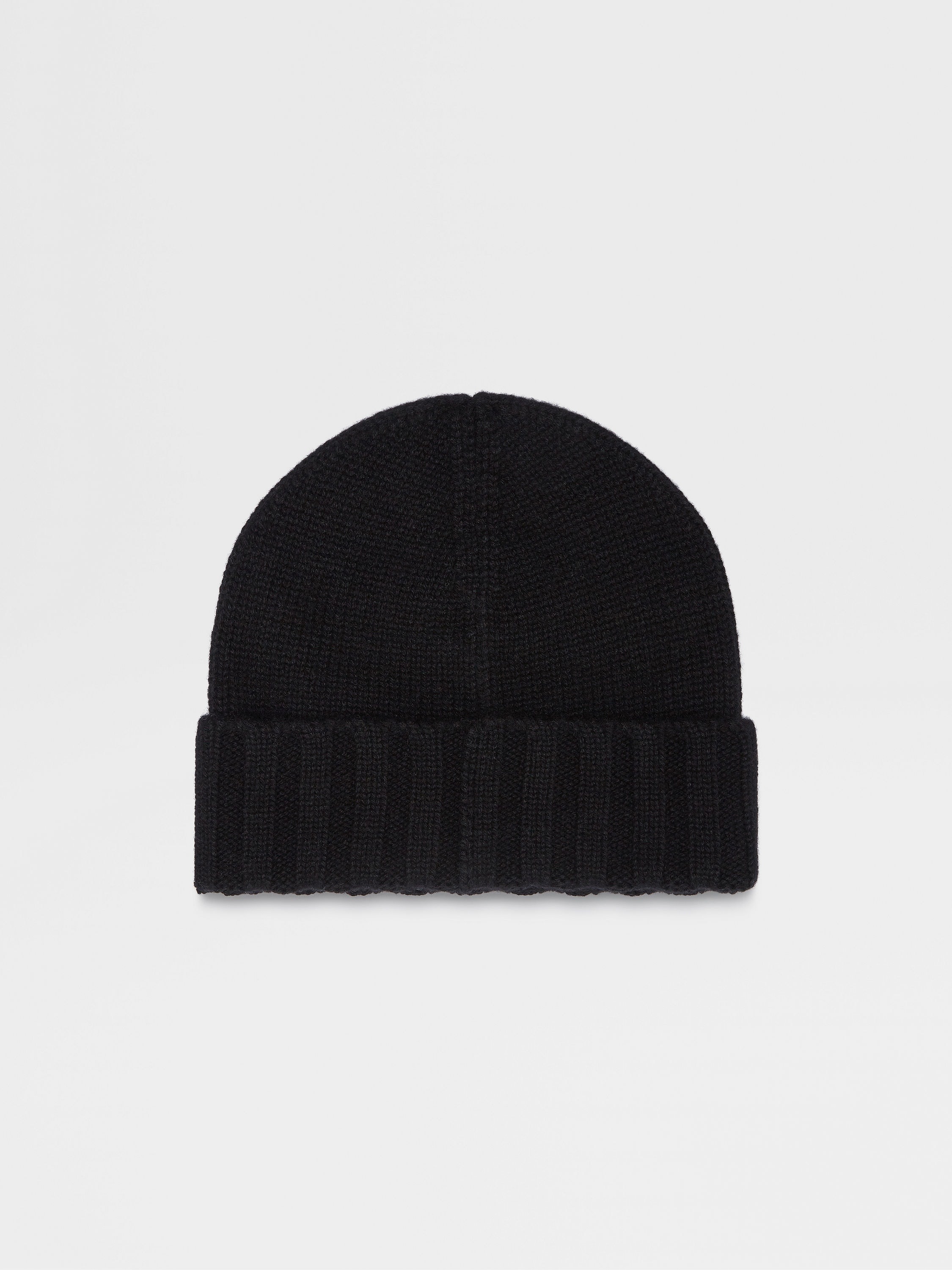 BLACK OASI CASHMERE BEANIE - 3