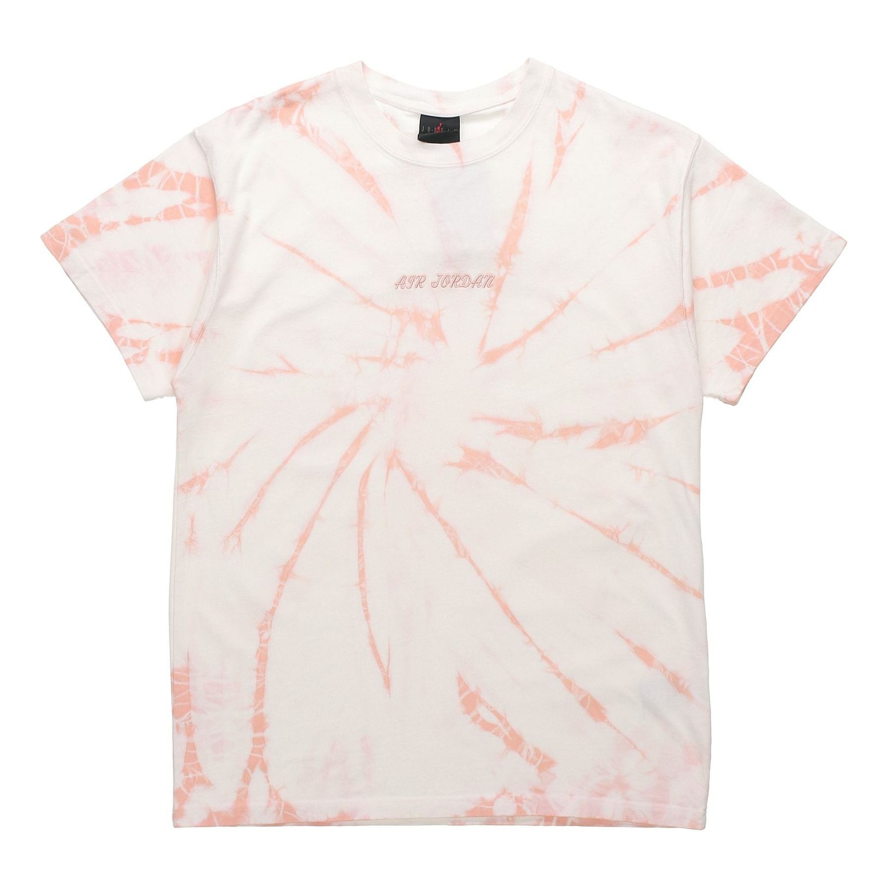 Air Jordan Loose Knit Tie Dye Printing Short Sleeve Orange DQ3903-100 - 1