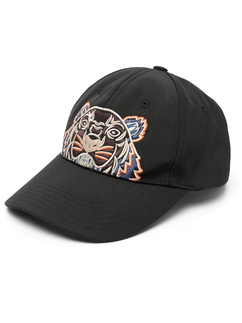 Tiger-embroidered baseball cap - 1