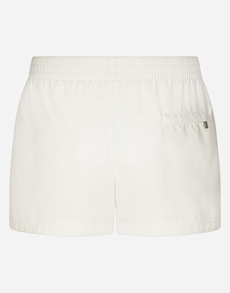 Dolce & Gabbana Short swim trunks with branded tag outlook