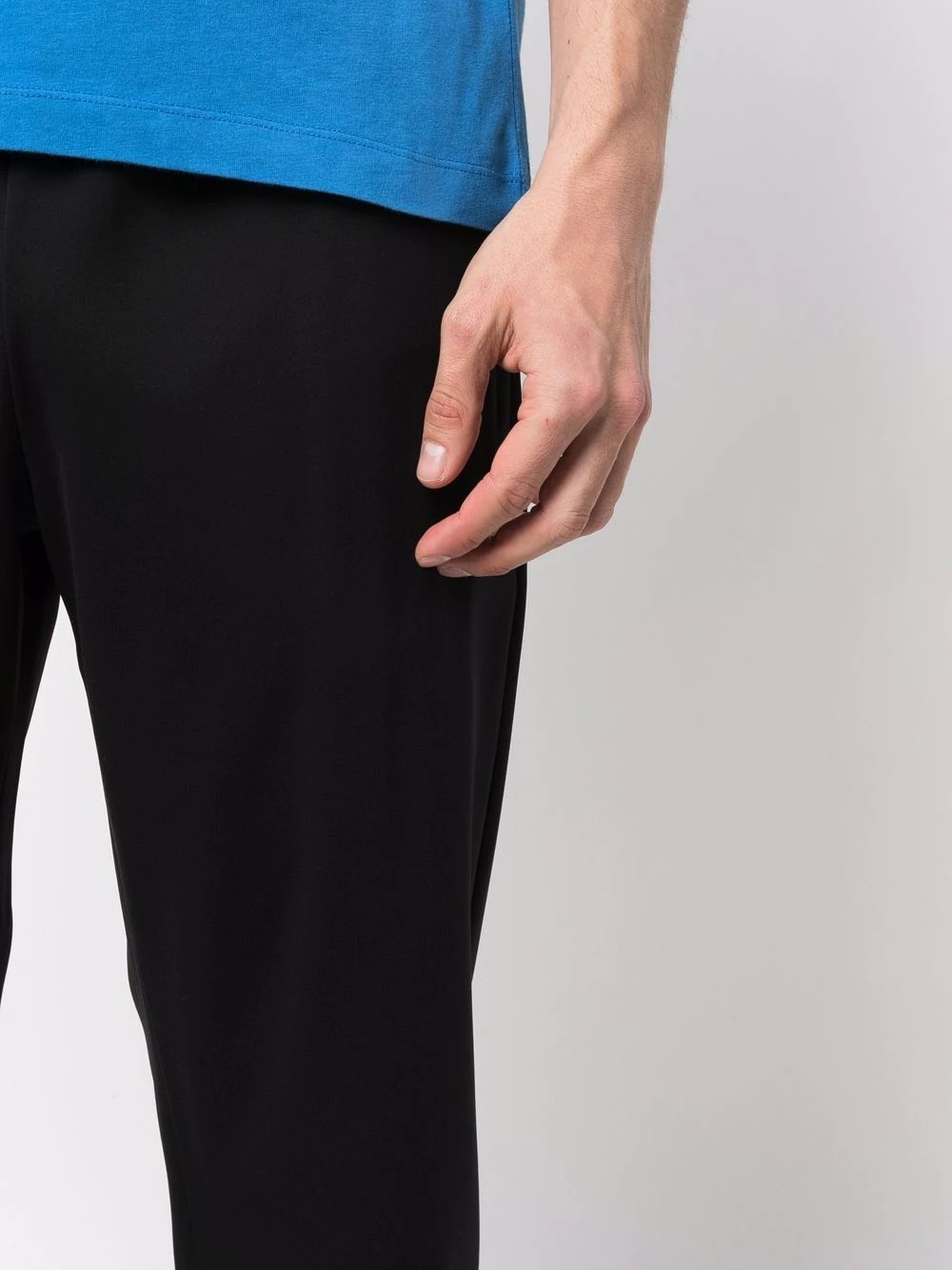 ribbed-cuff track pants - 5