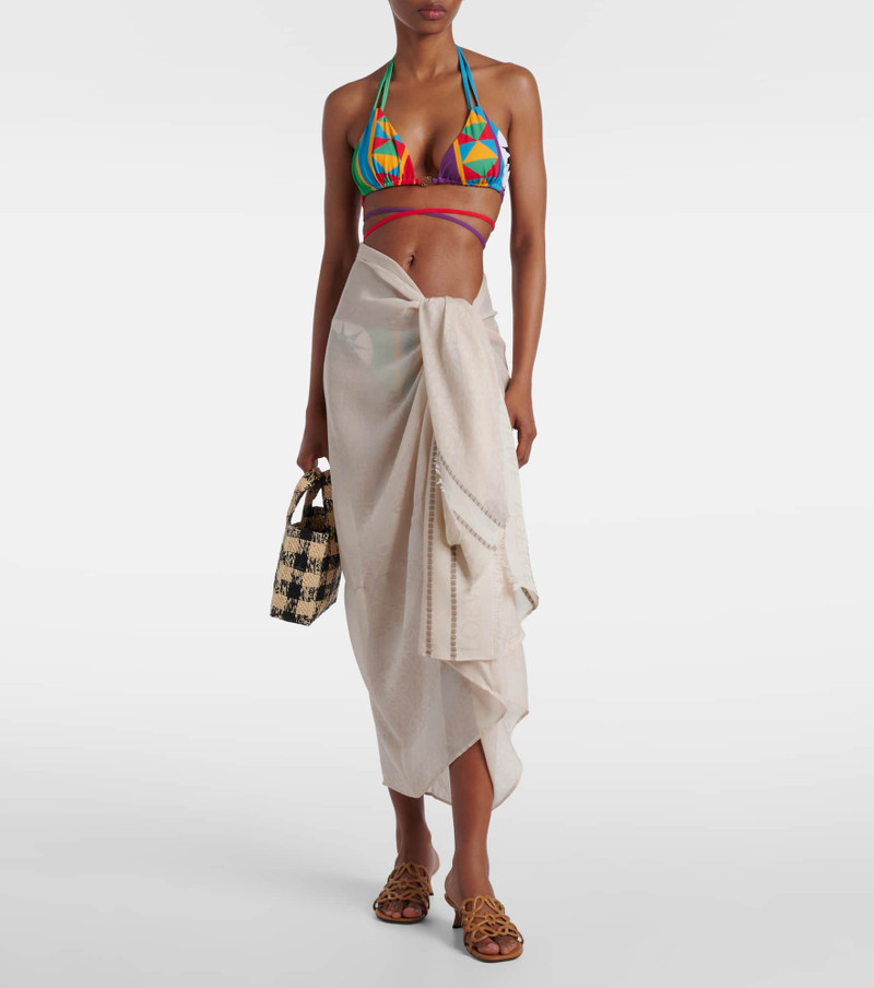 Loewe Anagram cotton beach cover-up outlook