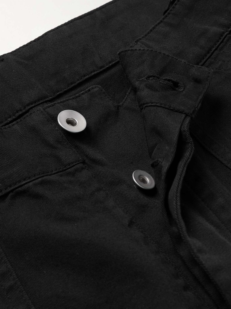 Straight-Leg Cotton-Twill Cargo Trousers 3