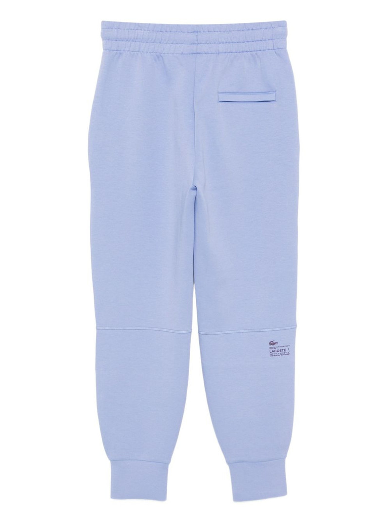 LACOSTE logo-plaque track pants outlook