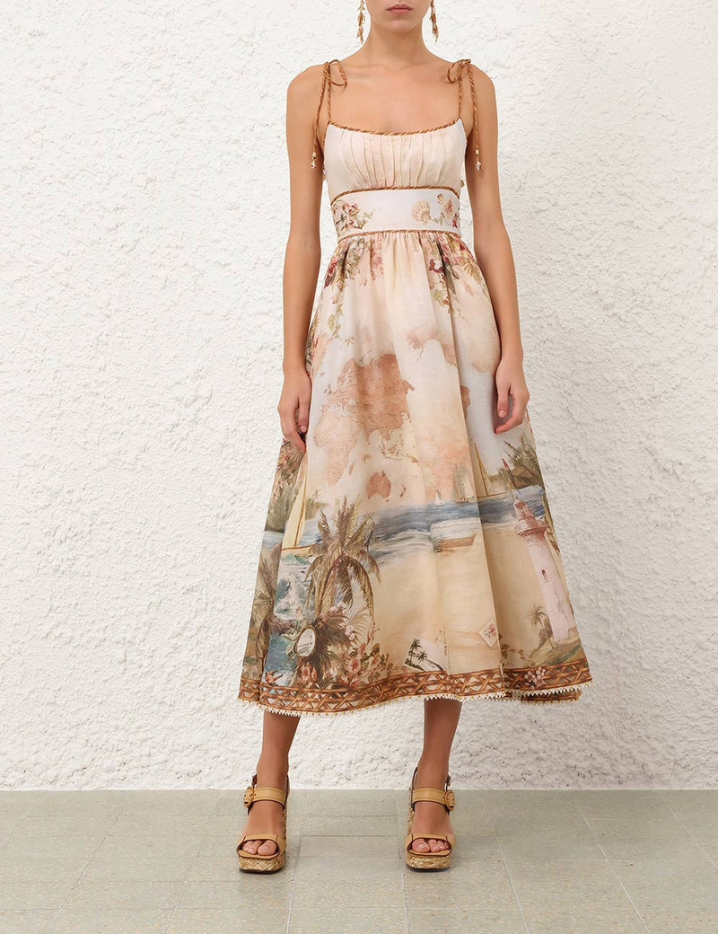 Zimmermann MAHON PICNIC DRESS outlook