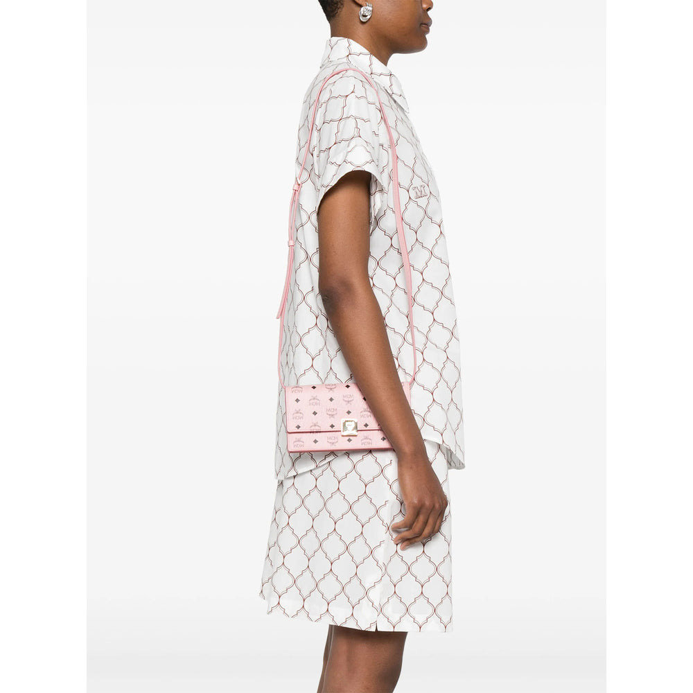 Mcm Pink Satchels & Cross Body Bags Women - 3