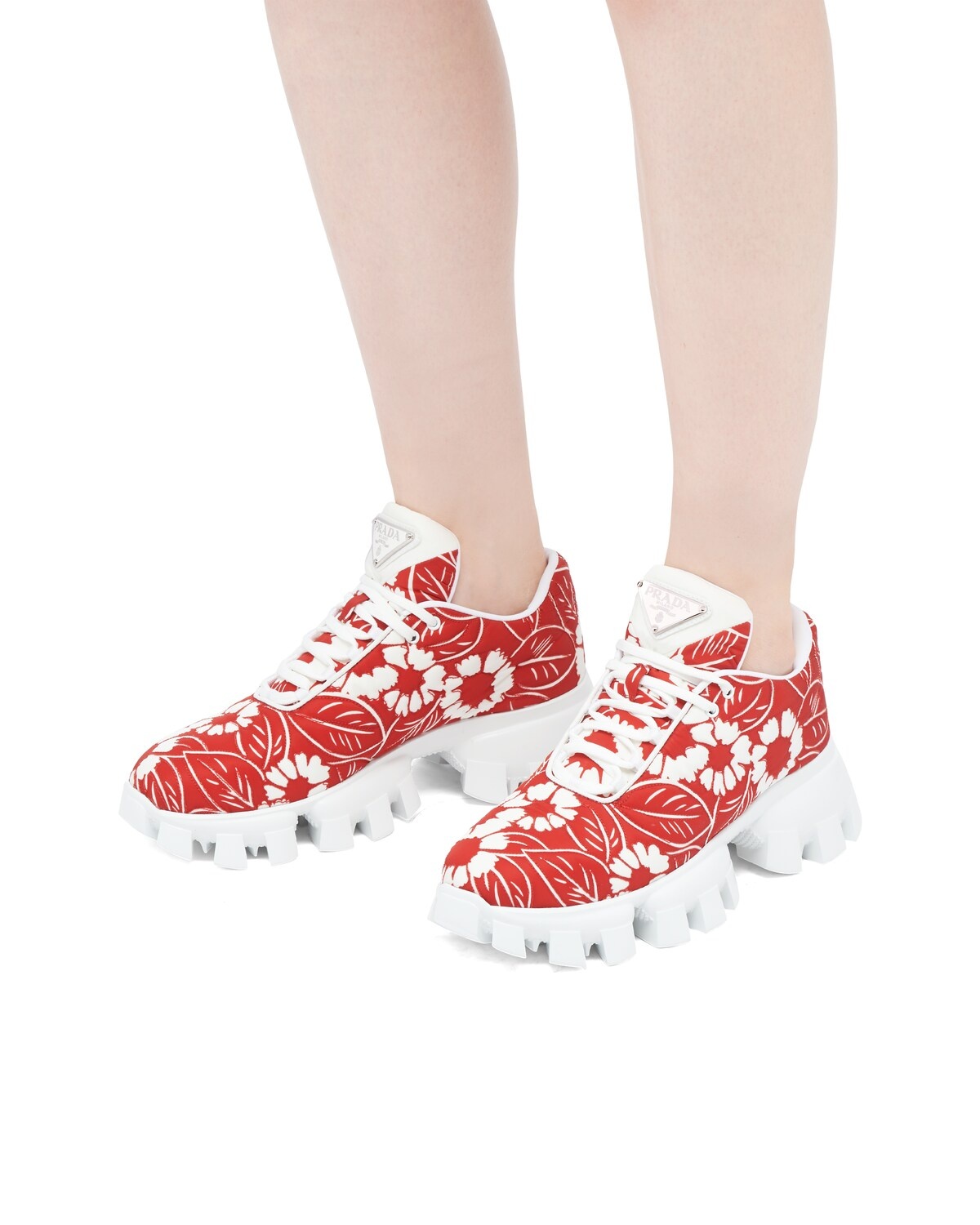 Printed nylon sneakers - 5