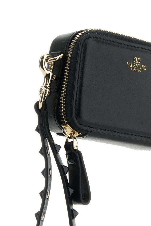 Black leather wallet - 4