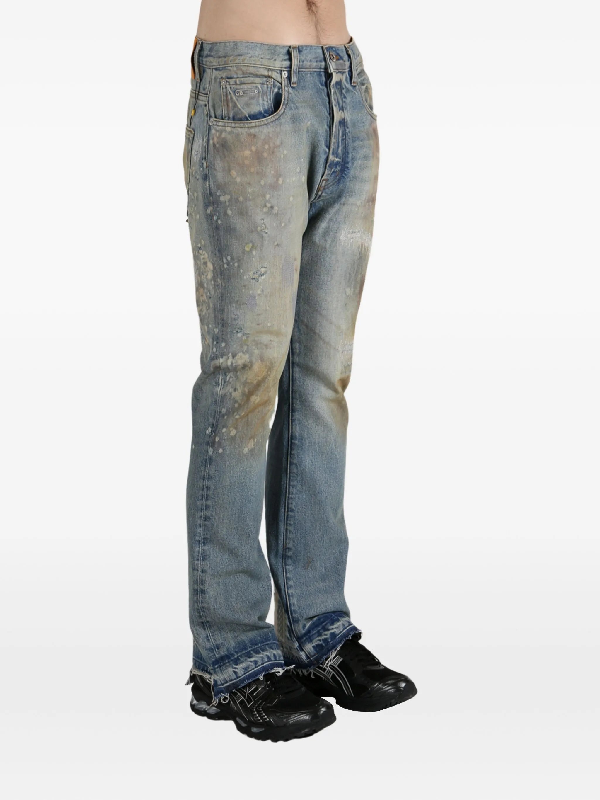 Gallery Dept. Distressed Frayed Jeans - 3