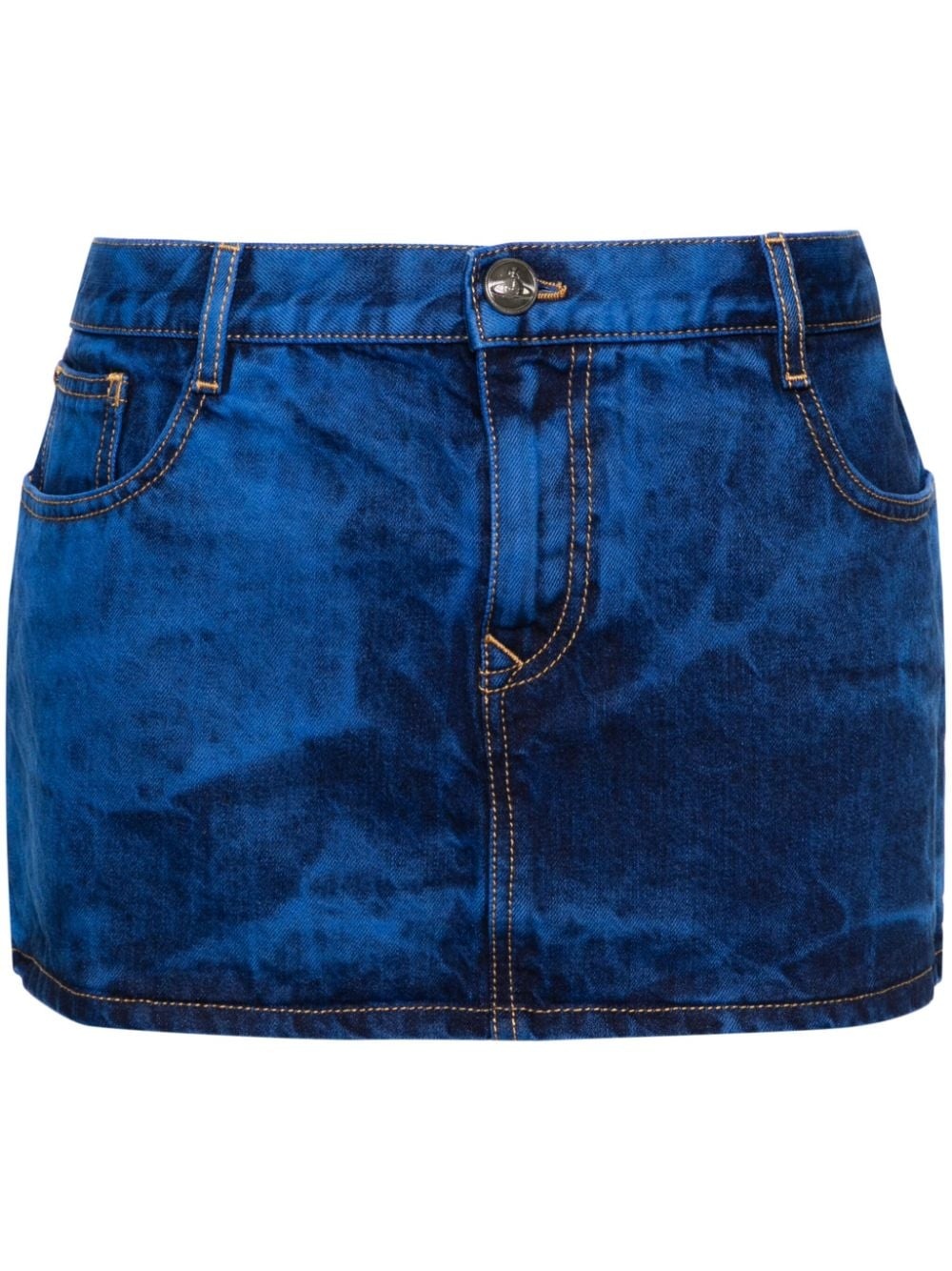 Vivienne Westwood｜SKIRTS (FOAM SKIRT (19030012 W00HY K3 Vivienne Westwood Foam Corset Skirt in Blue | LN-CC
