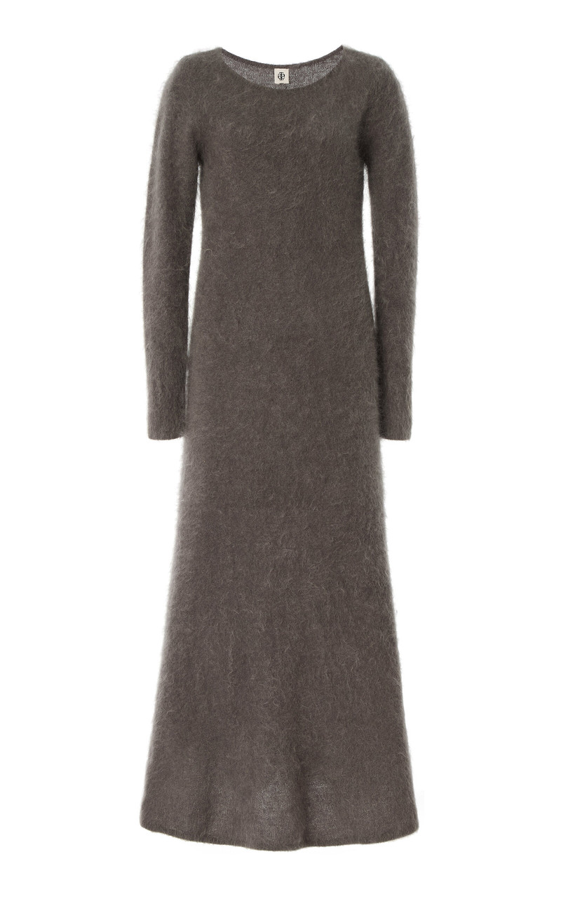 Roma Knit Maxi Dress grey 1