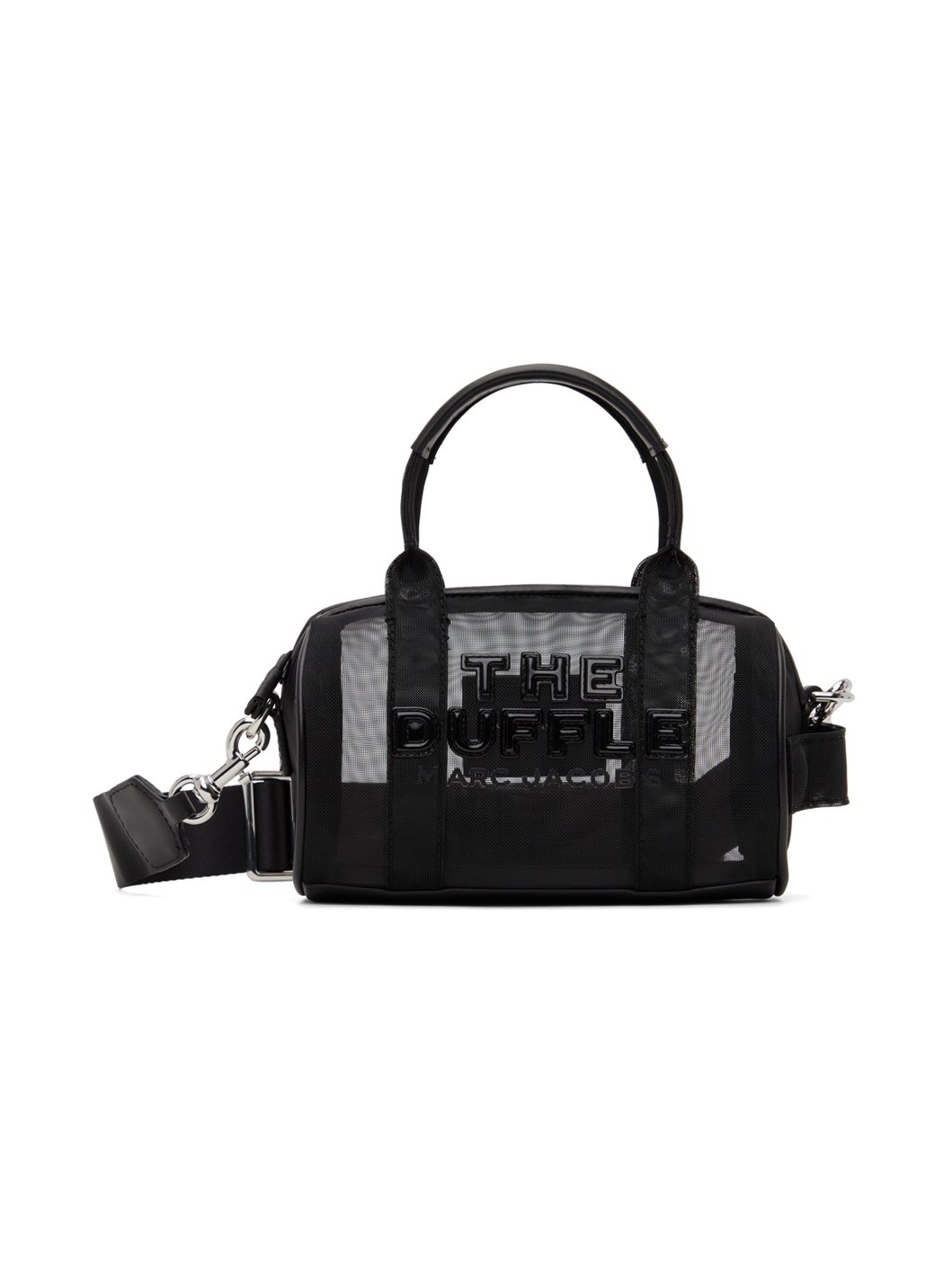 Black 'The Mesh Mini' Duffle Bag - 1