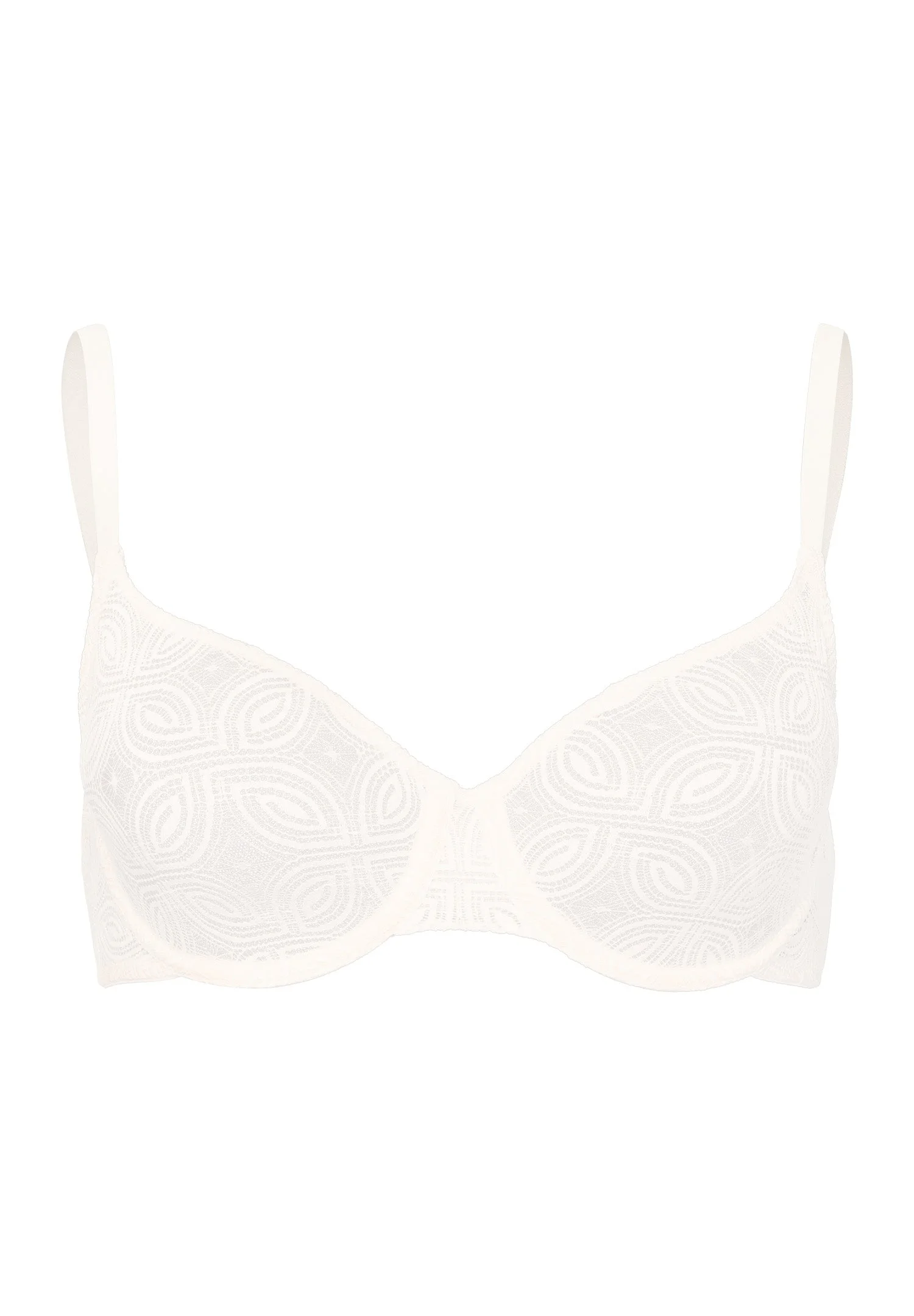 Ruby Geometric Lace Underwire Bra - 1