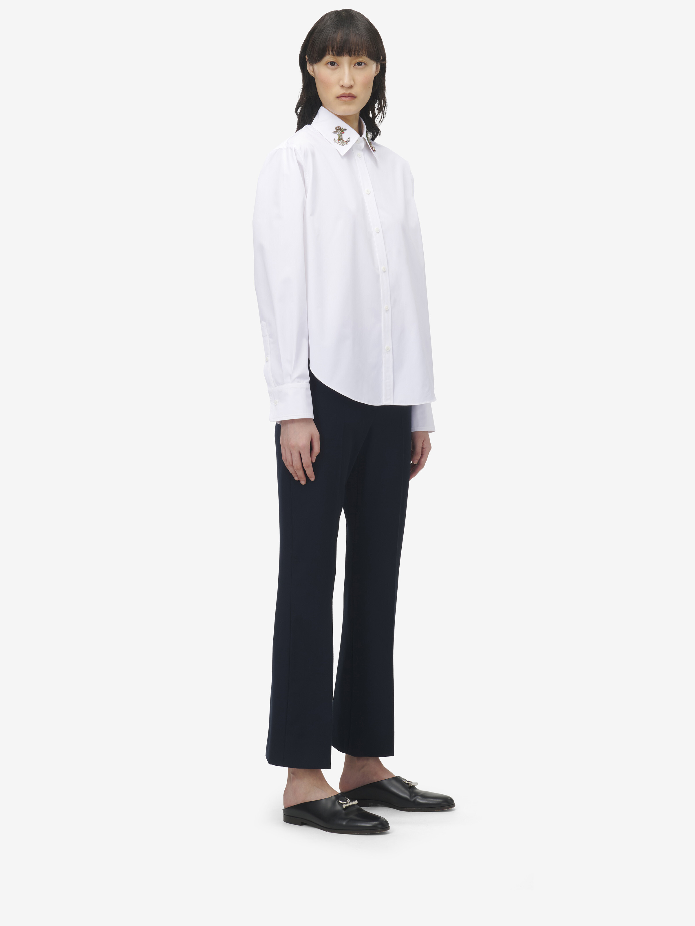 Sailor Tattoo Embroidery Shirt - 4