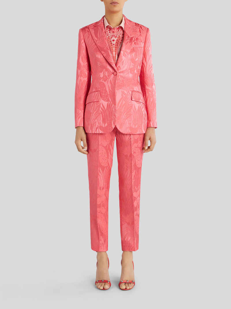 TAILORED JACQUARD FLOWER JACKET 3