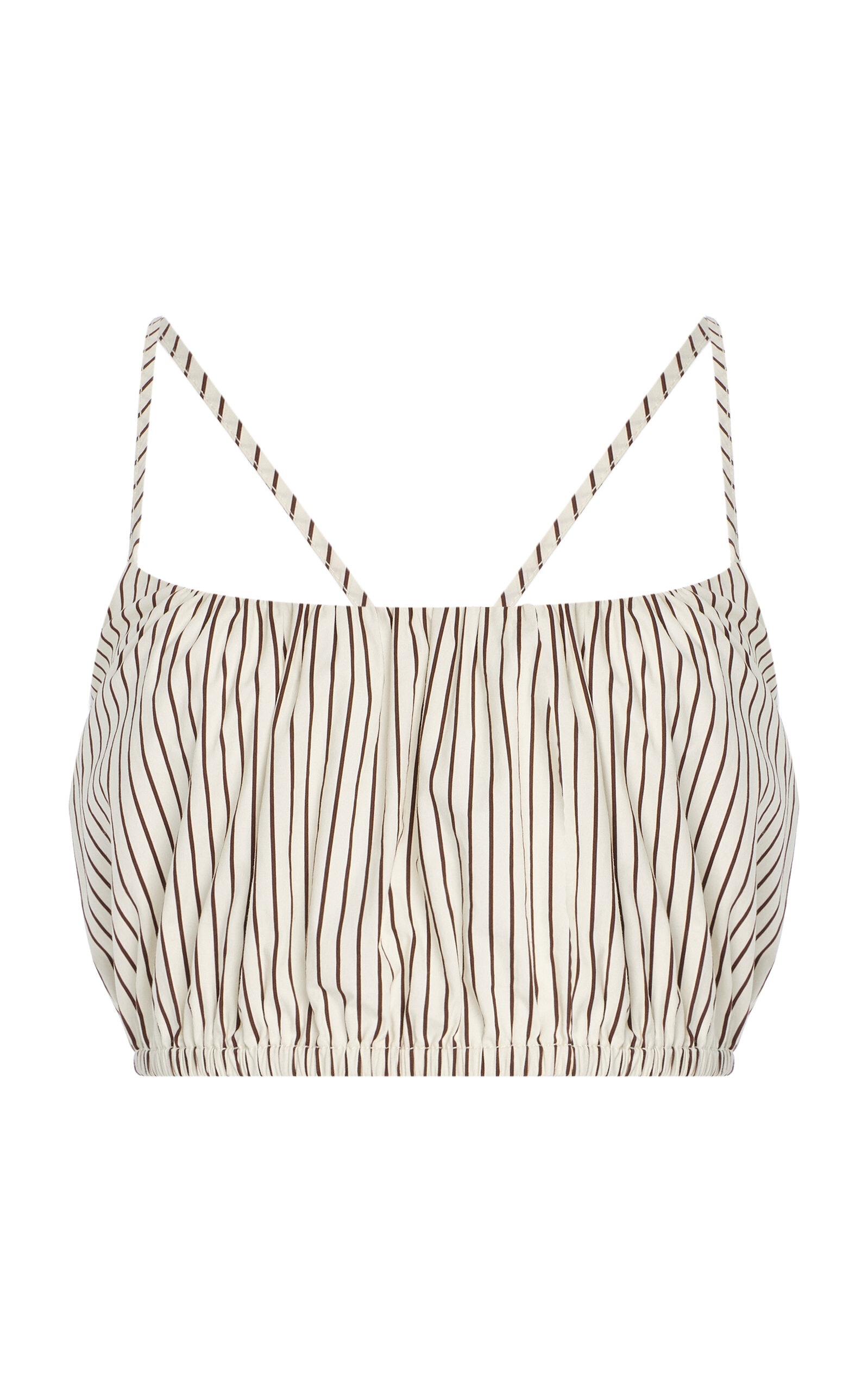 Hammock Striped Cotton Top ivory - 1