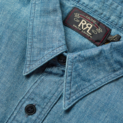 RRL by Ralph Lauren RRL Cameron Chambray Workshirt outlook