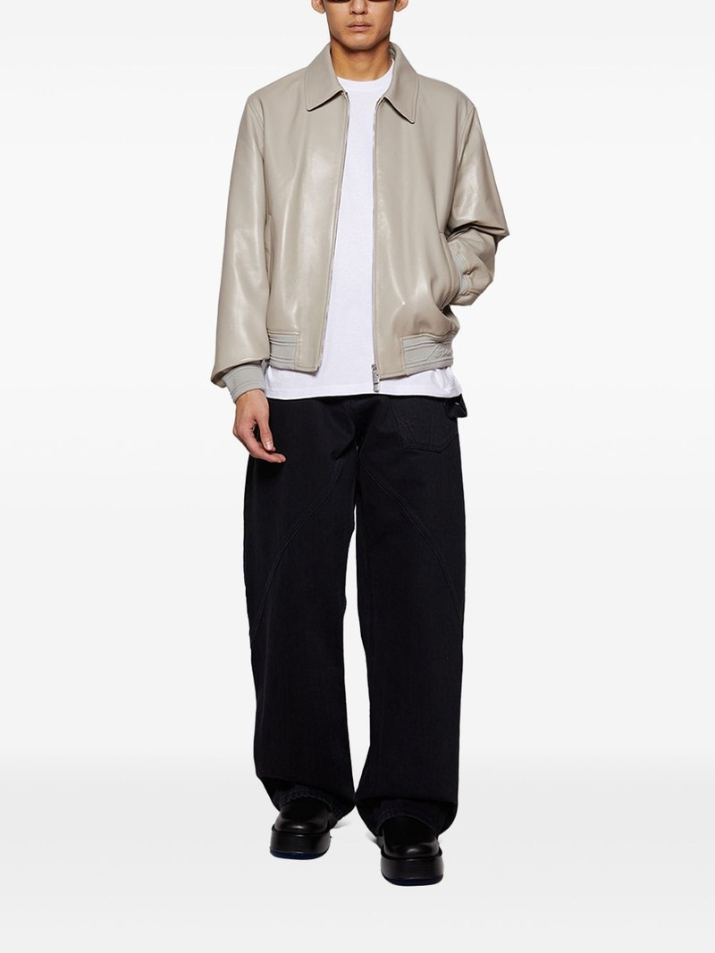 Burberry leather jacket outlook
