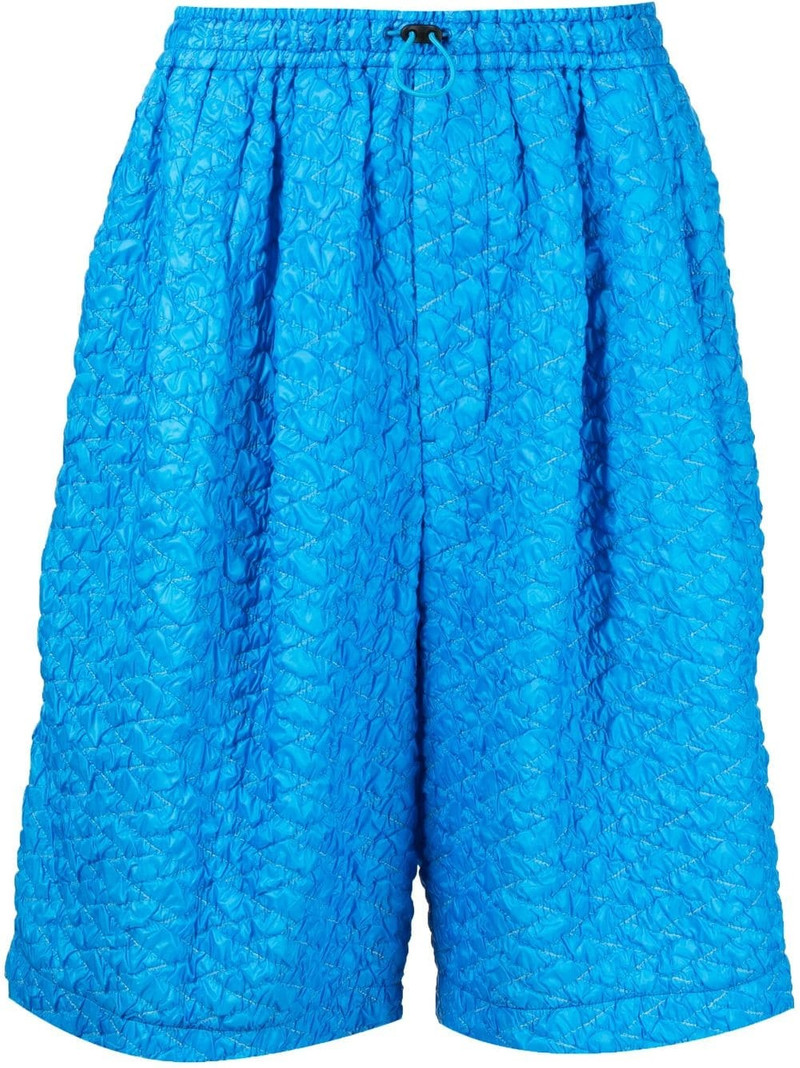 질감 drawstring 반바지 1