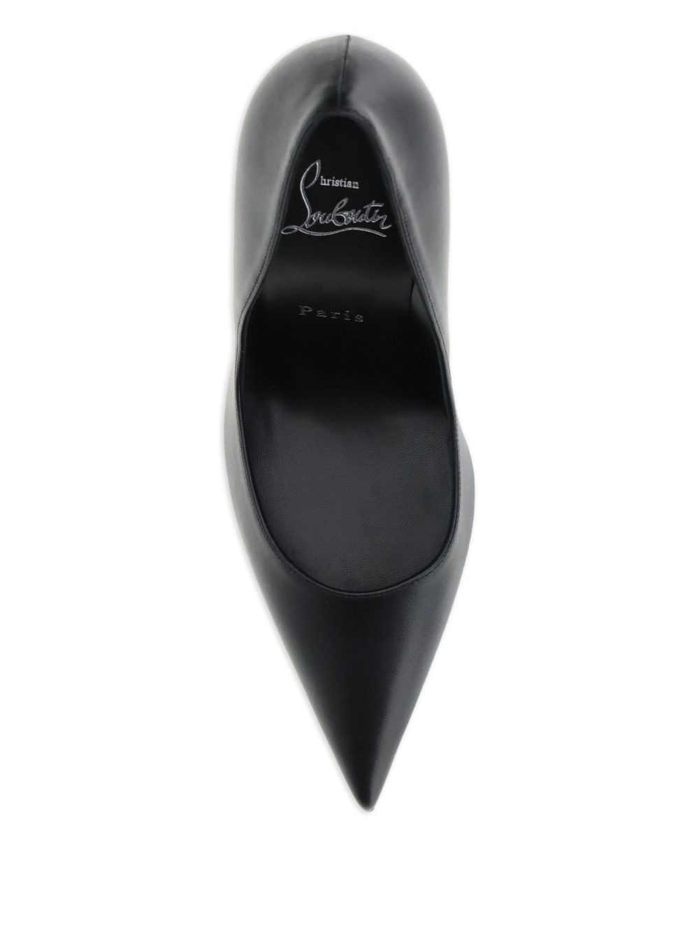 100mm Miss Z pointed-toe leather pumps - 4