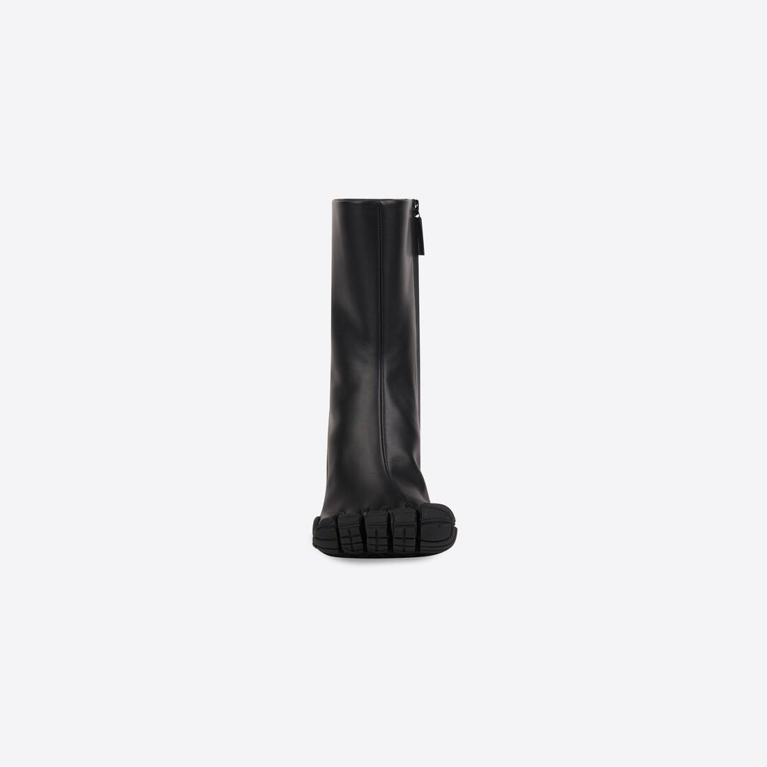 Women's Heeled Toe 80mm Bootie in Black - 2