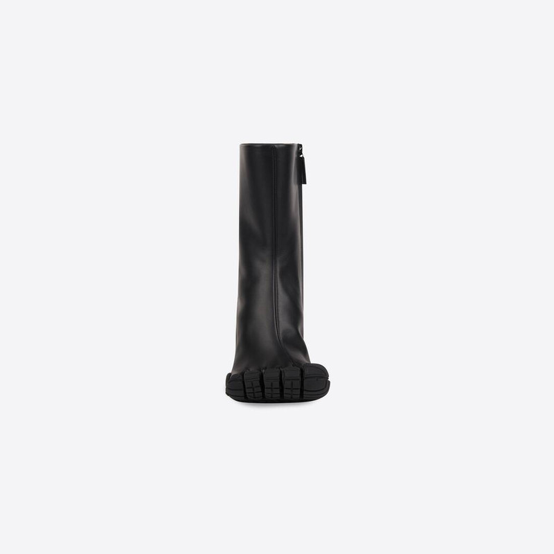 Women's Heeled Toe 80mm Bootie in Black 2