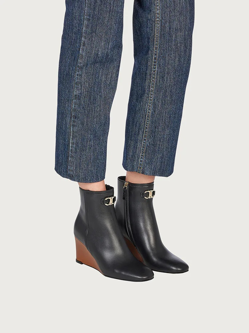 FERRAGAMO ANKLE BOOT WITH WEDGE HEEL outlook