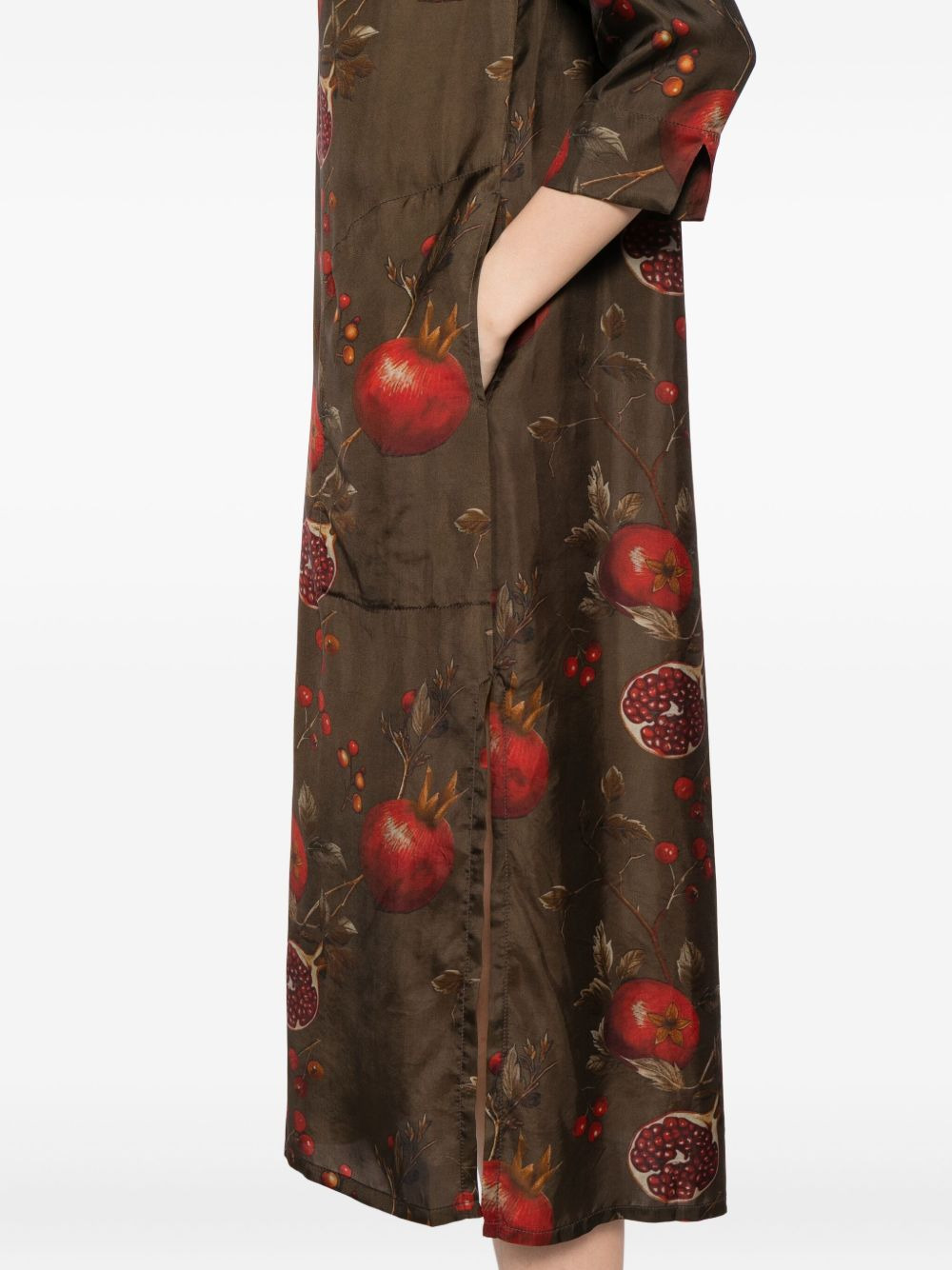 graphic-print dress - 5