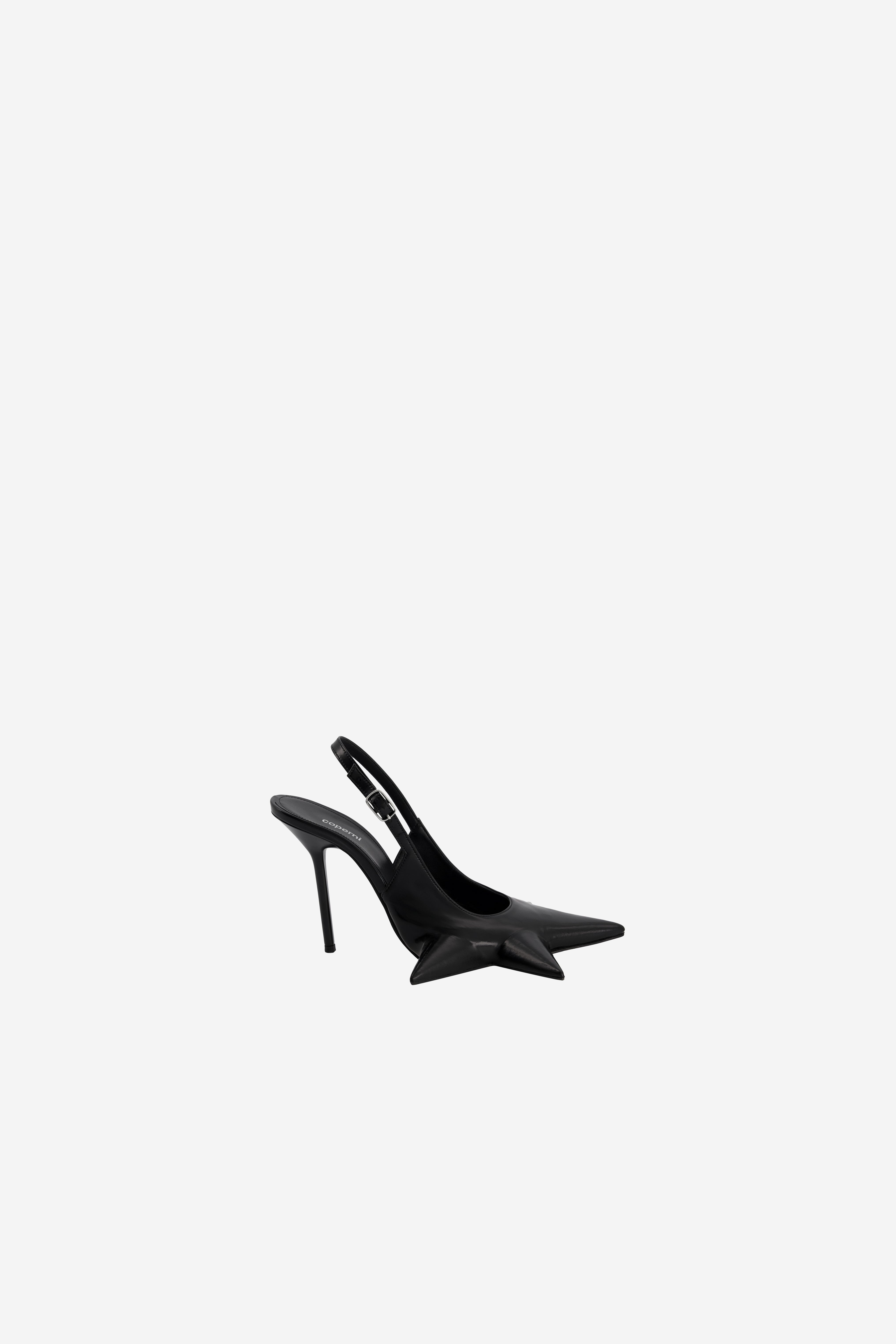 サンダル・ミュール Coperni CRYSTAL EMBELLISHED STAR CUT OUT LOW STILETTO Coperni Crystal Embellished Star Cut Out Low Stiletto Shoes