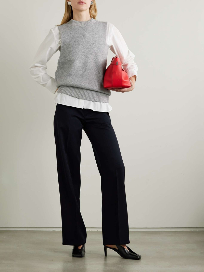 Jil Sander Wool-gabardine straight-leg pants outlook