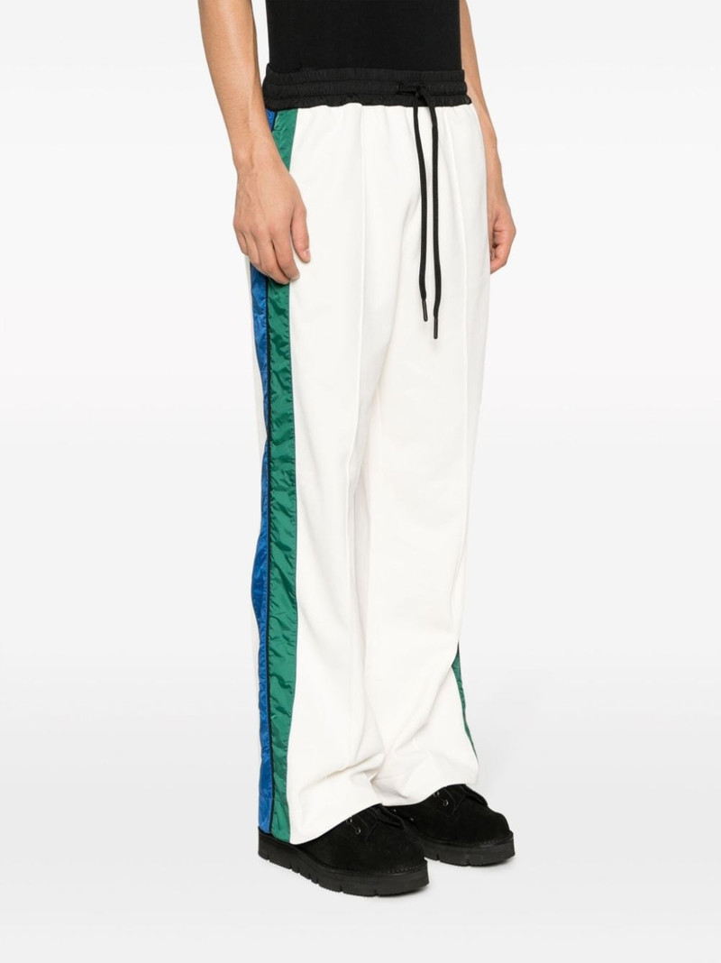 side-stripe cotton track pants 3