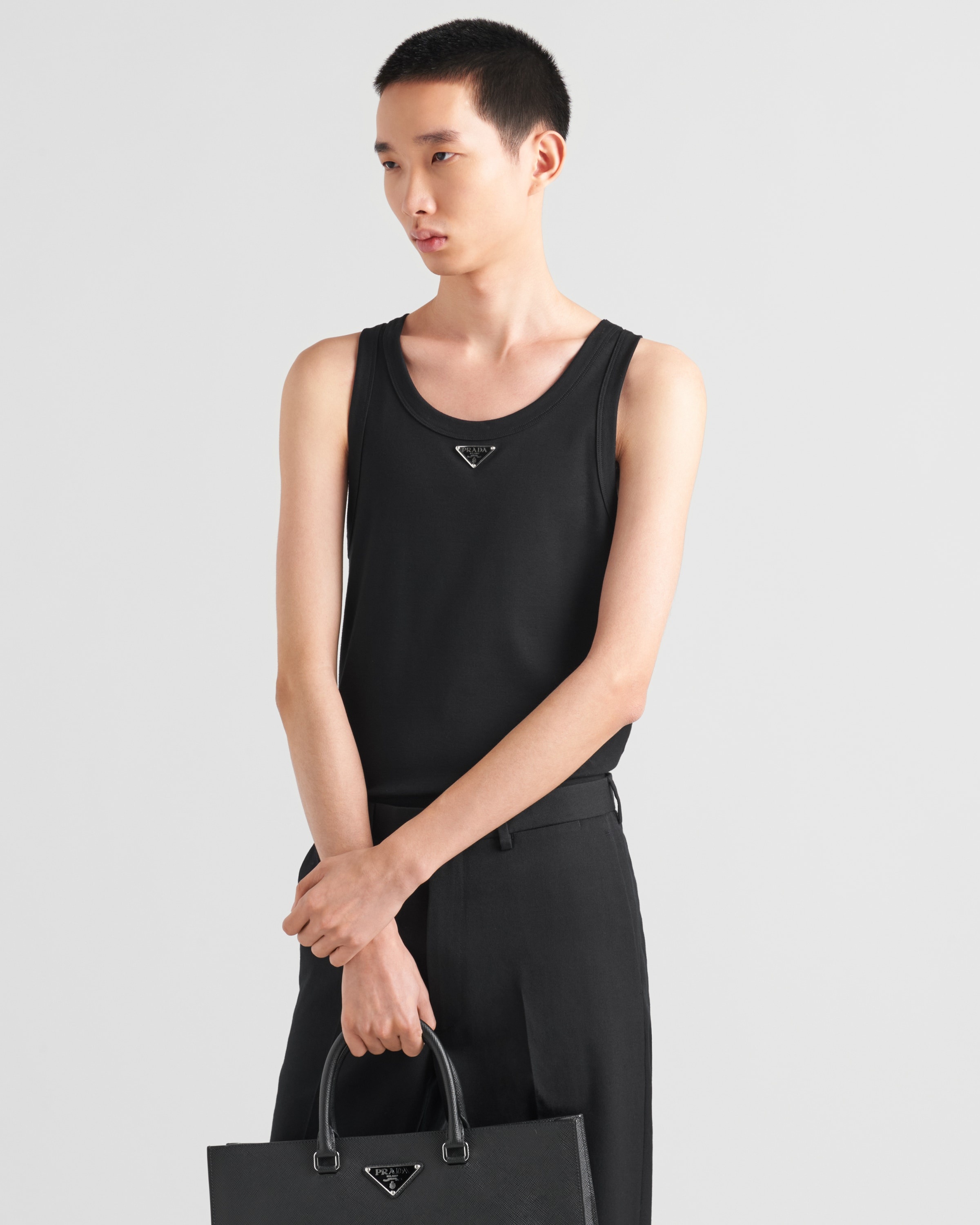 Cotton tank top - 4