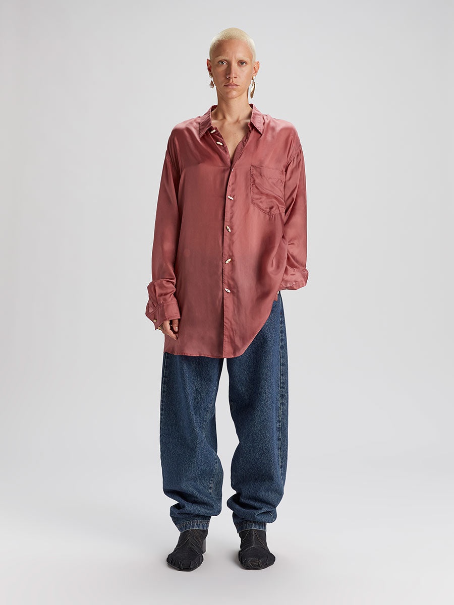 A Big Chic Shirt Peony Pink - 2