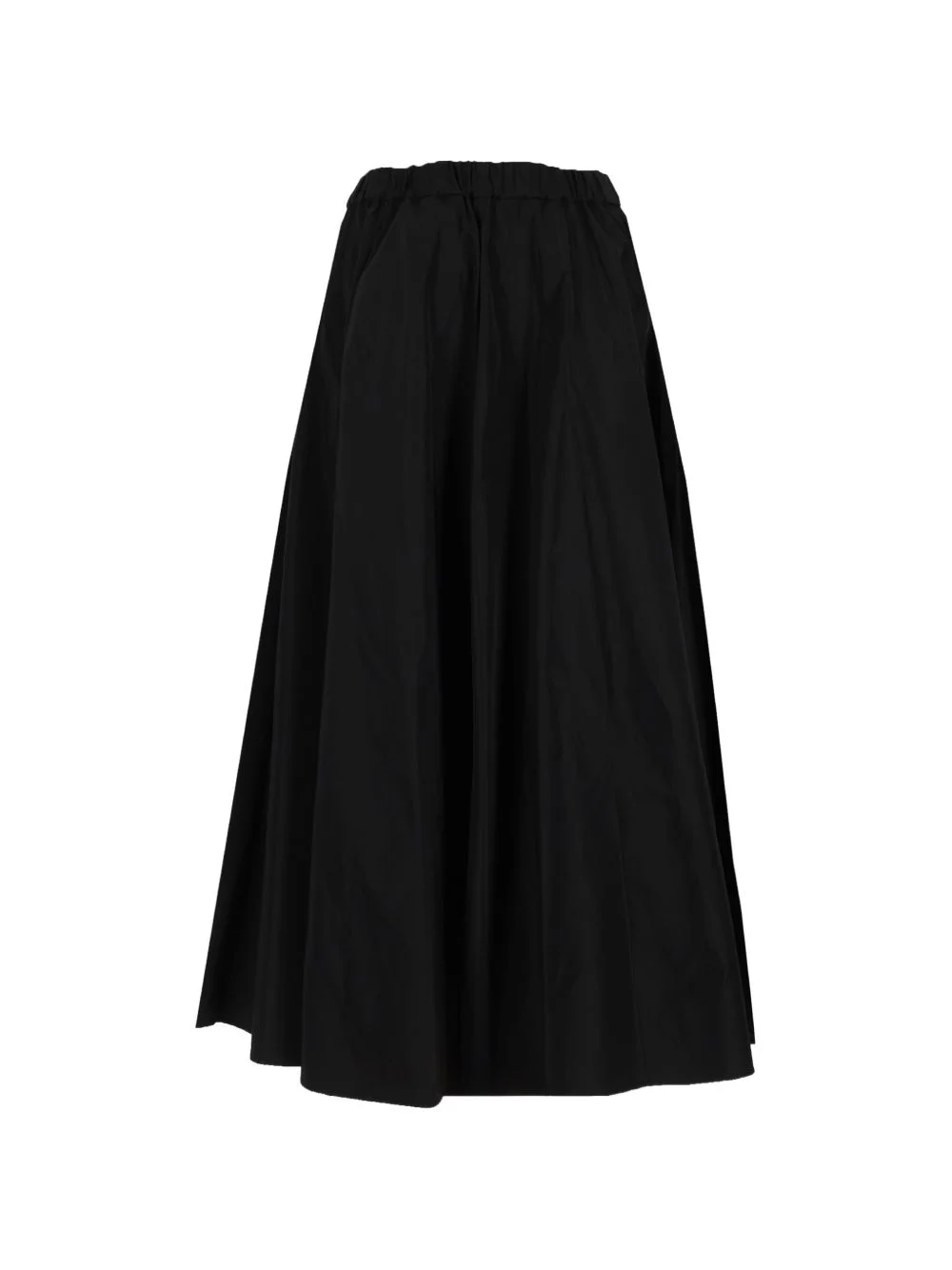 elasticated flared maxi skirt - 1