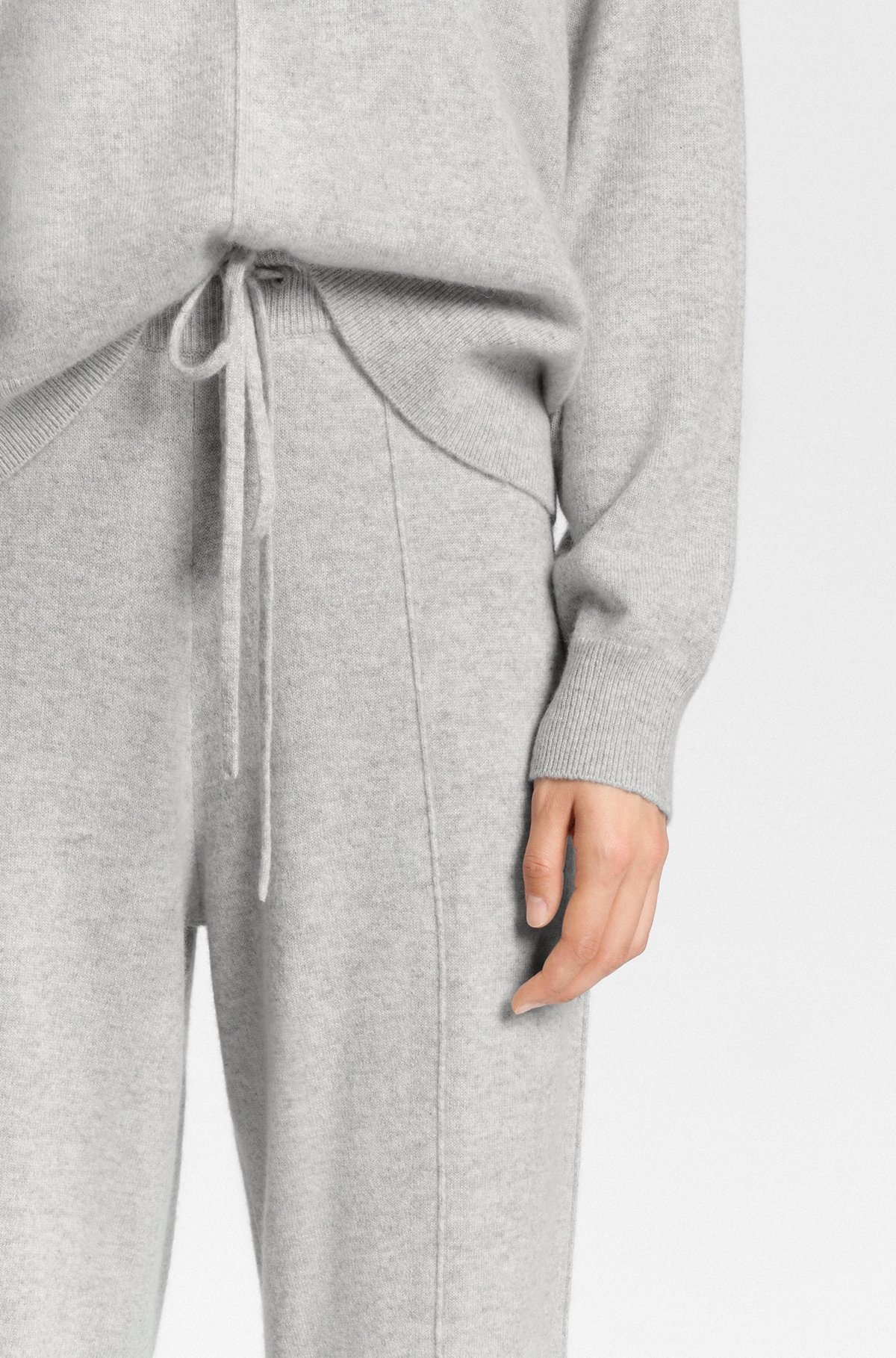 CUFFED TRACKSUIT BOTTOMS IN CASHMERE - 5