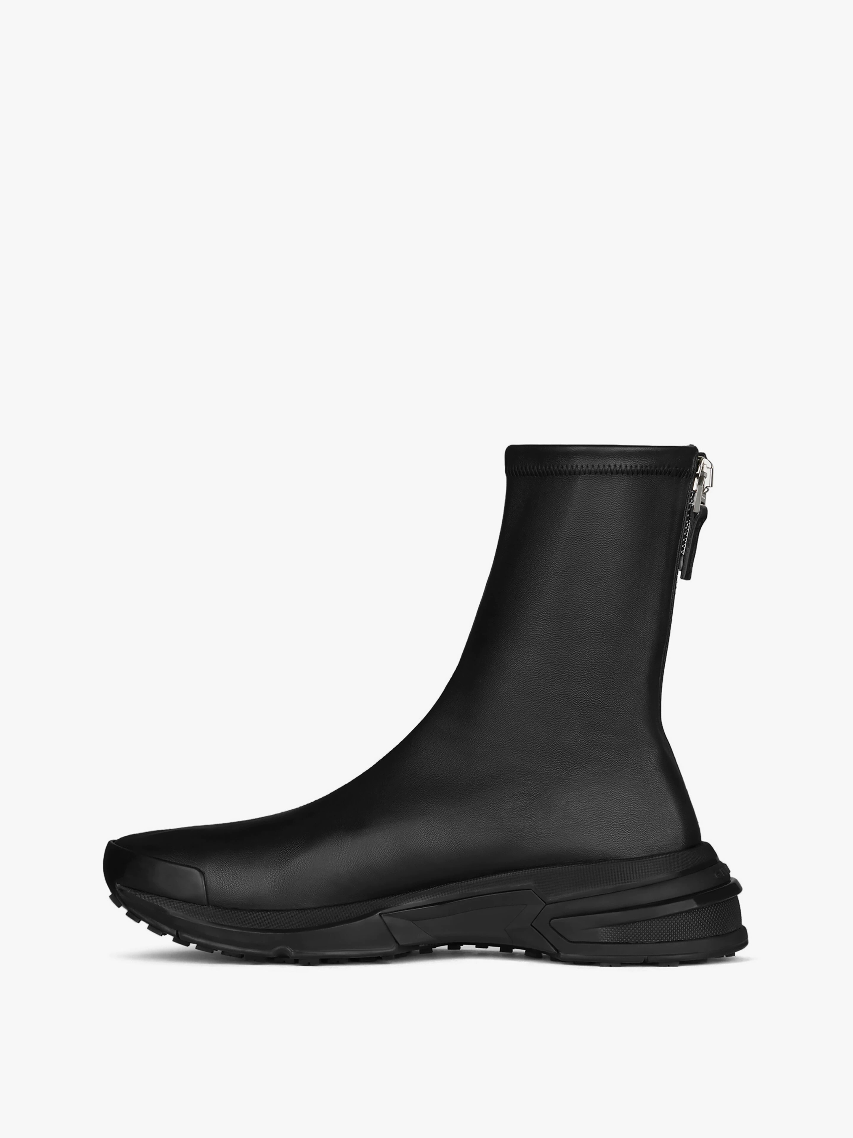 GIV 1 SOCKS SNEAKERS IN STRETCH LEATHER - 3