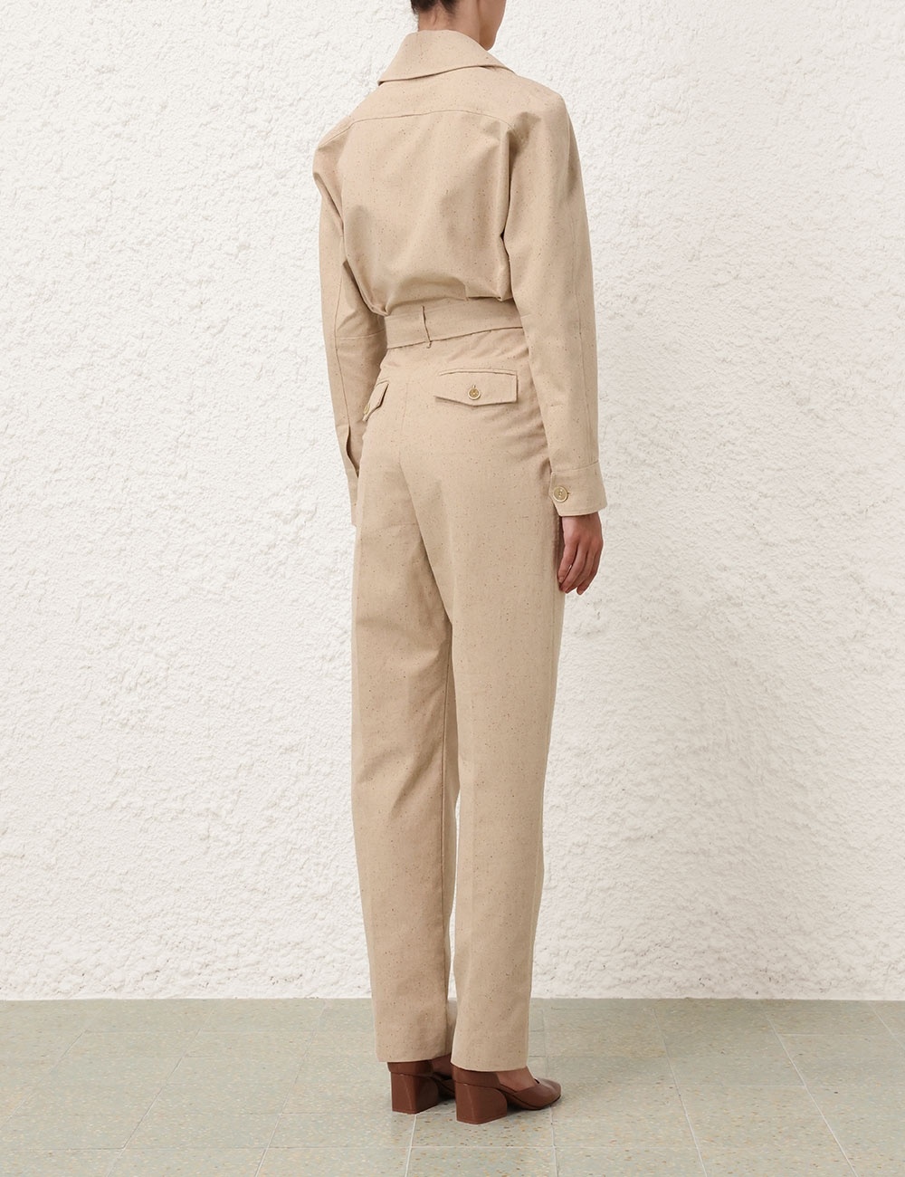 NATURA MELANGE JUMPSUIT - 4