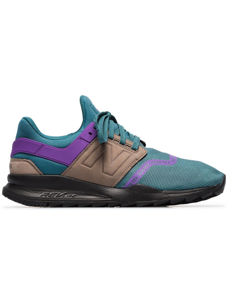 teal MS247 Gore Tex sneakers 1