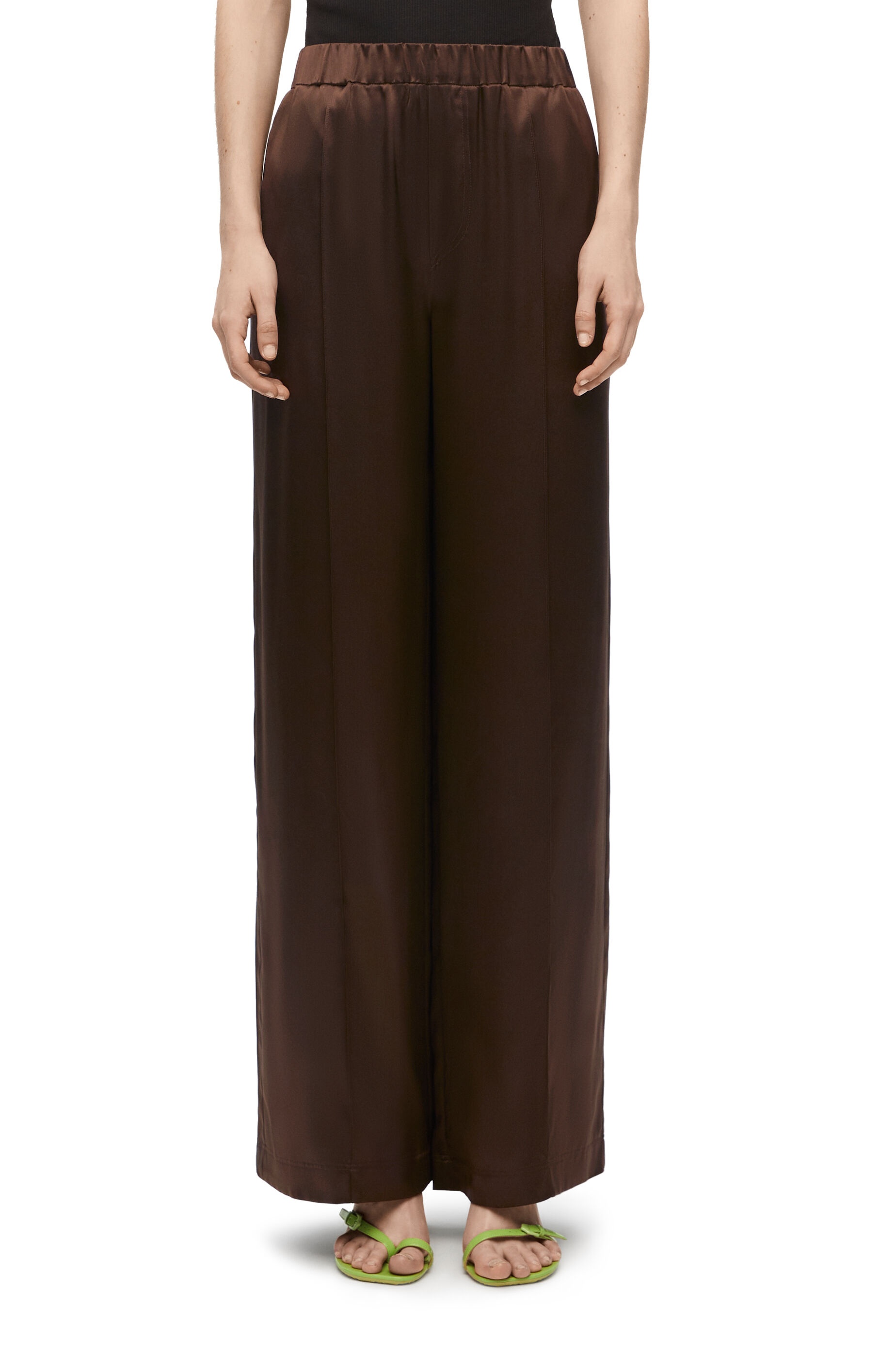 Pyjama trousers in silk - 3