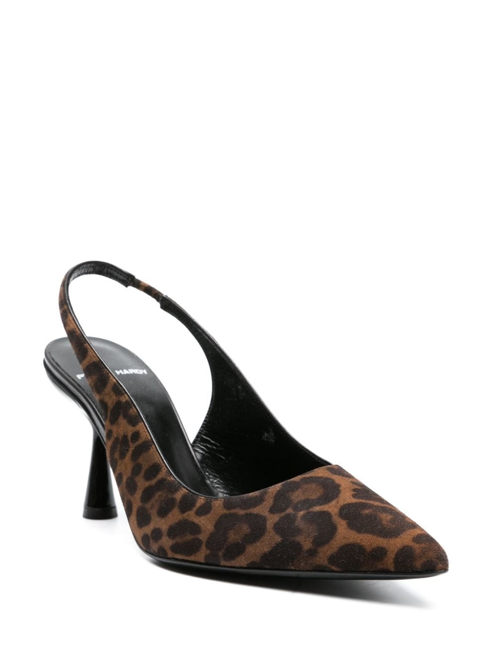 Scuba 90mm leopard-printed pumps - 2