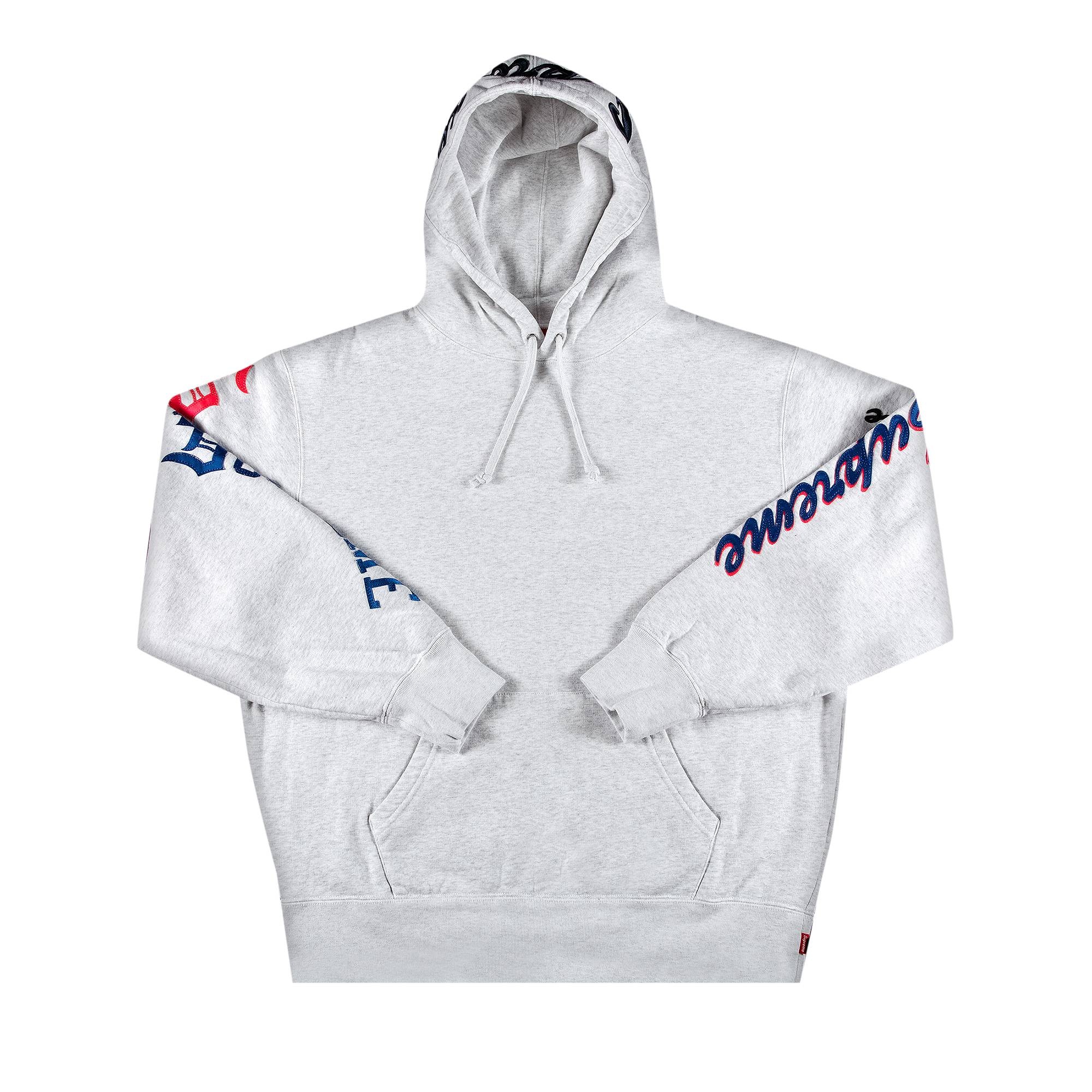 Supreme Multi Logo Hooded Sweatshirt 'Ash Grey' - 1