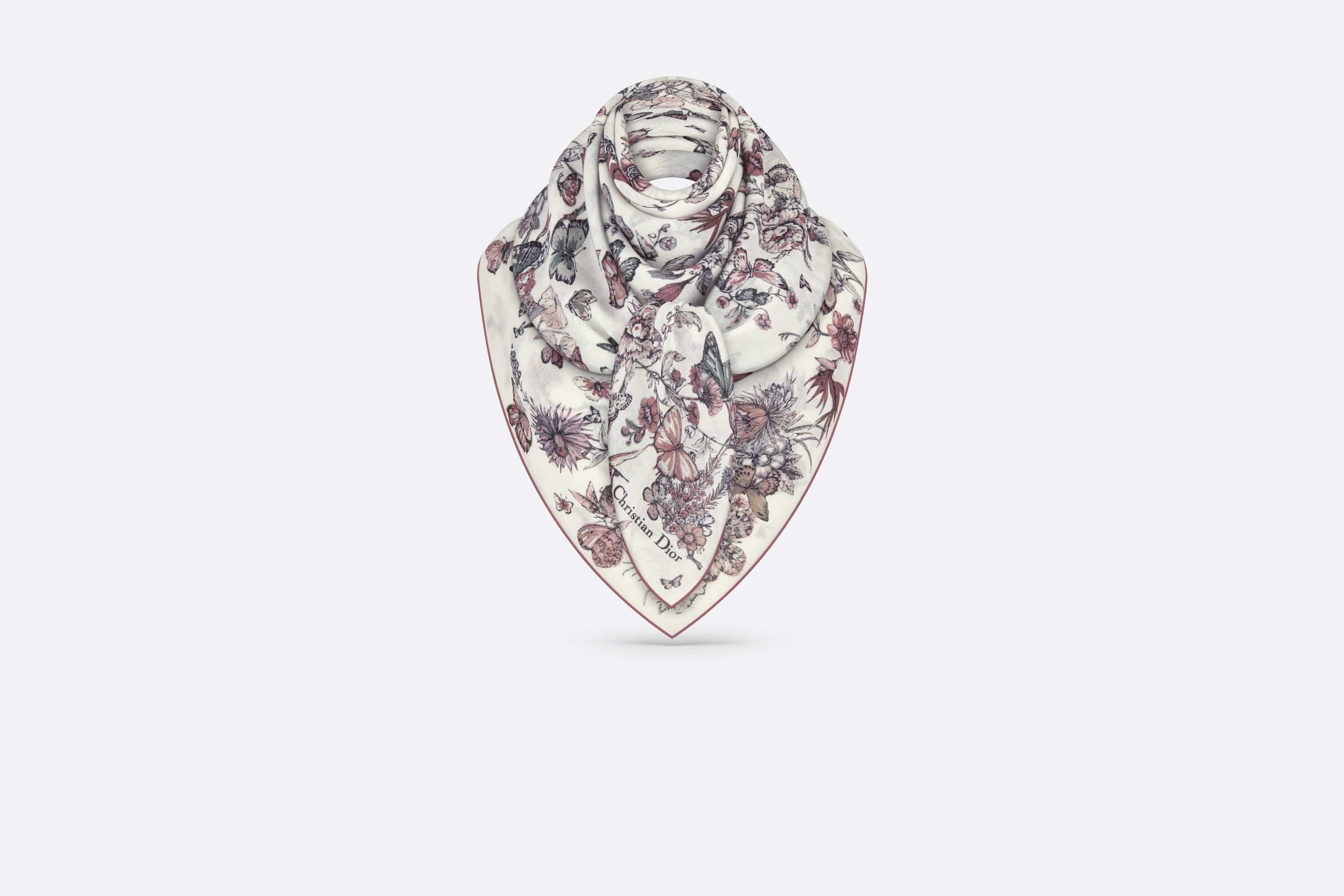 Toile de Jouy Mexico Shawl - 4