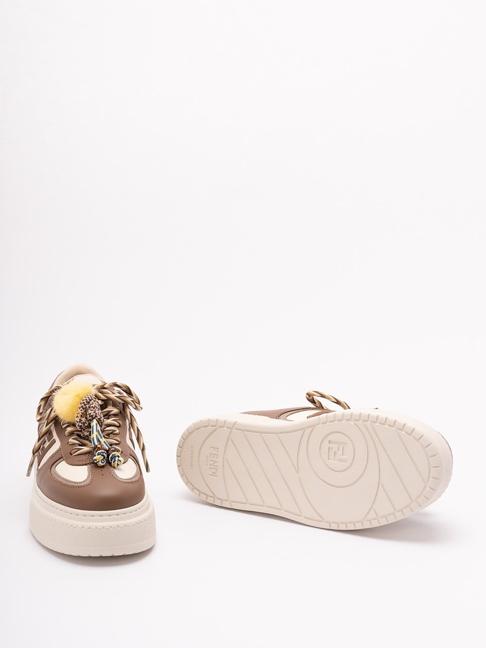 `Fendi Match Mix` Sneakers With Charms - 4