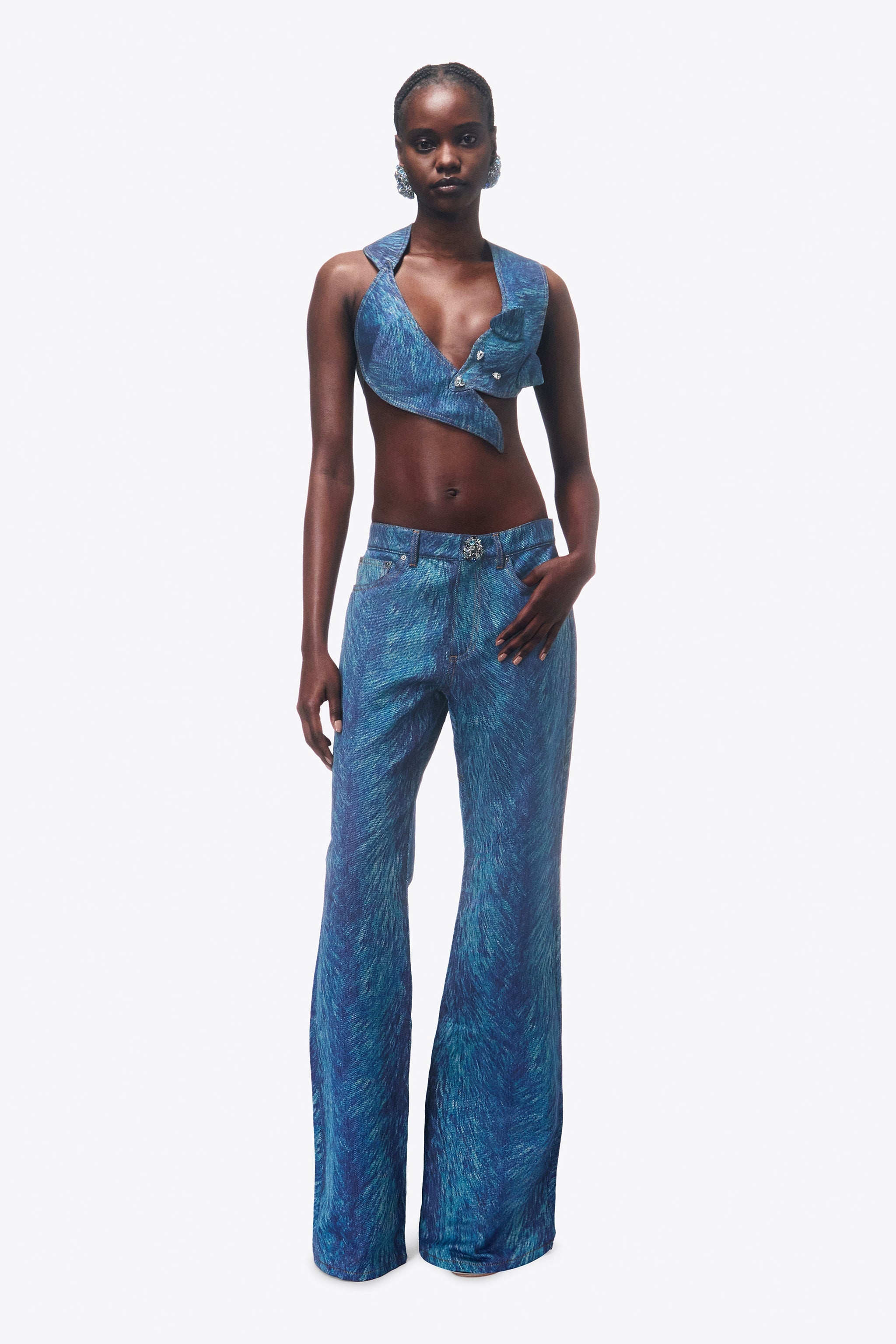 FUR PRINTED FOX TOP - 3